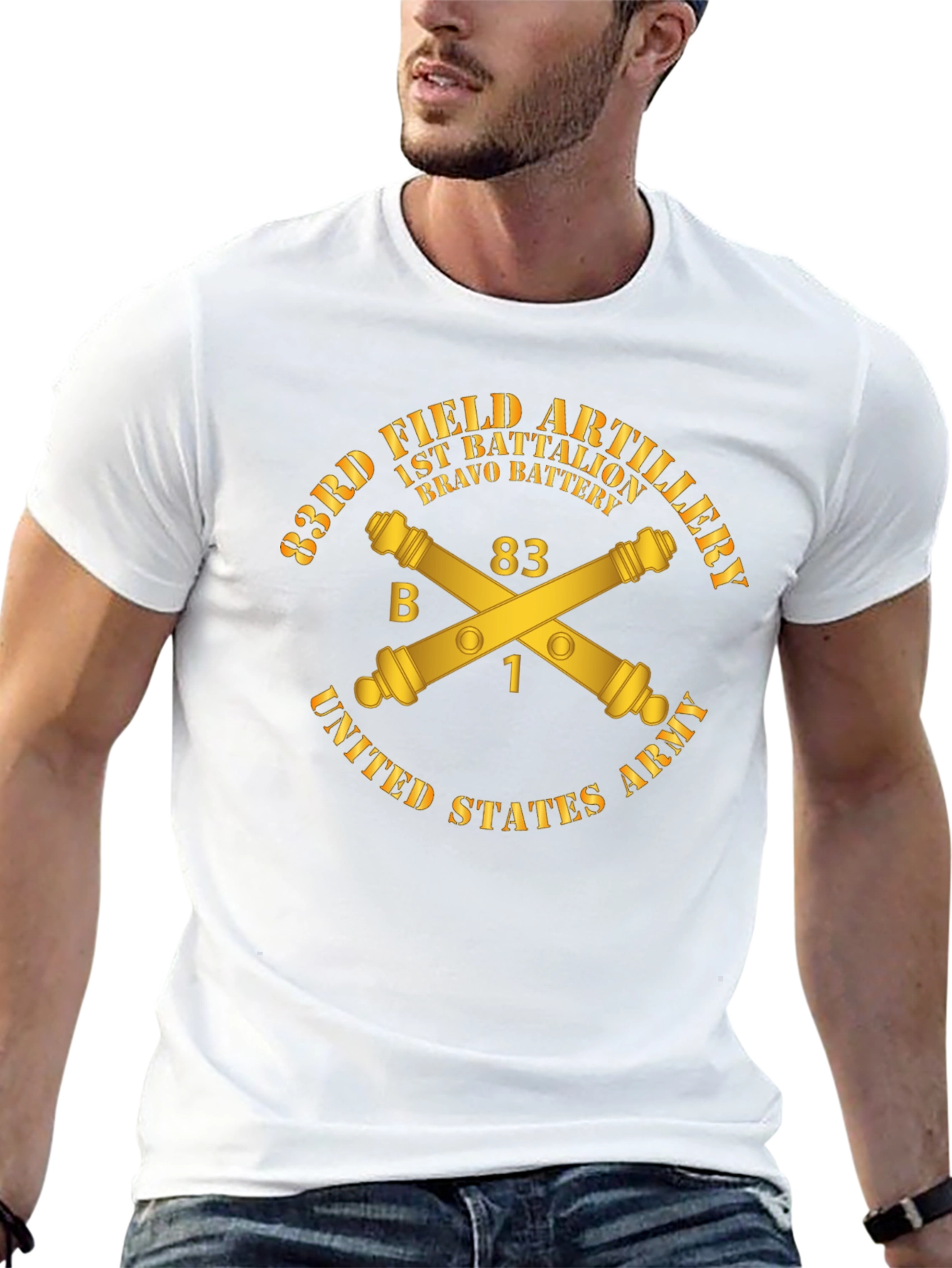 83rd Field Artillery T-Shirt - Bravo Battery