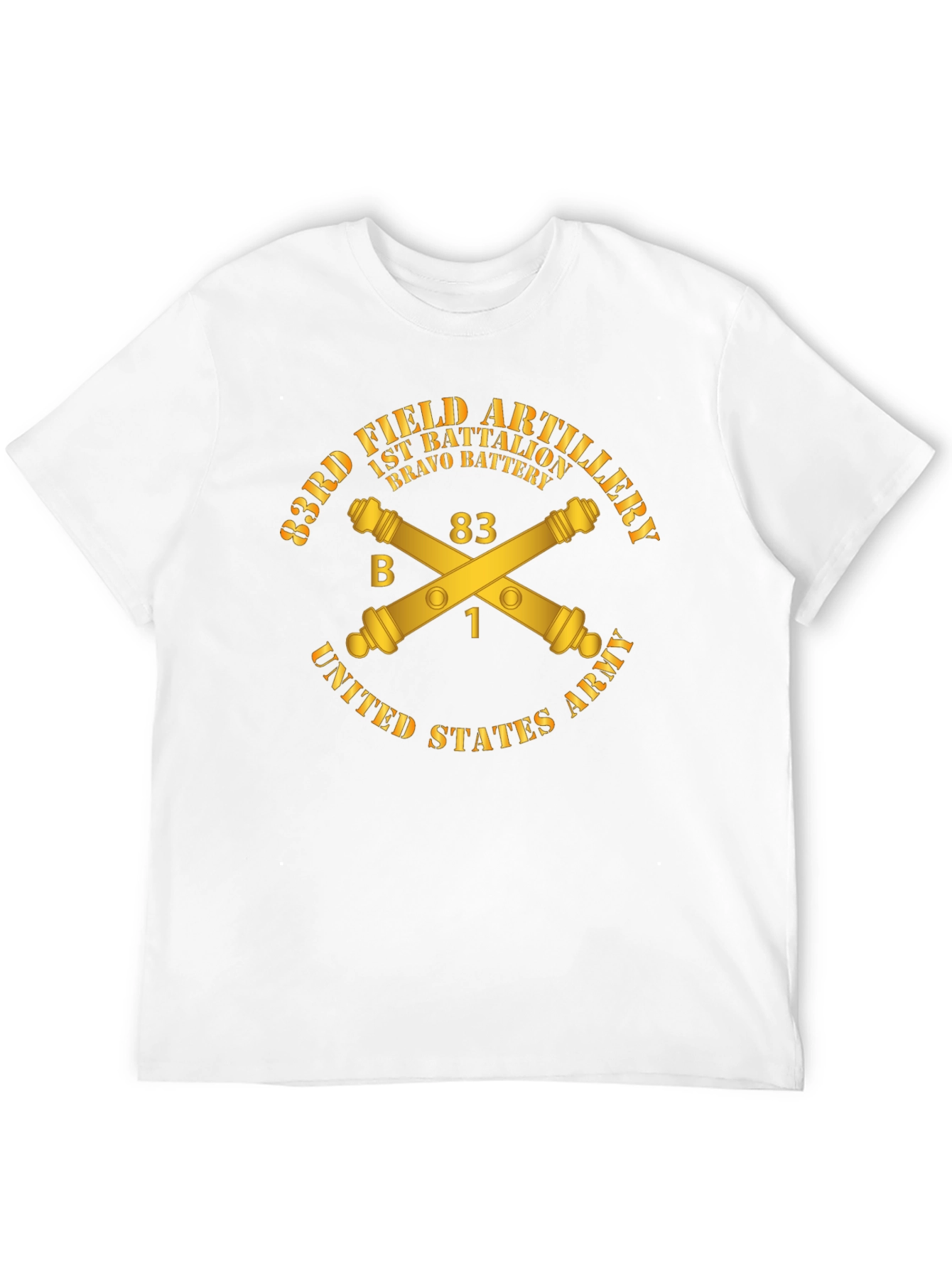 83rd Field Artillery T-Shirt - Bravo Battery