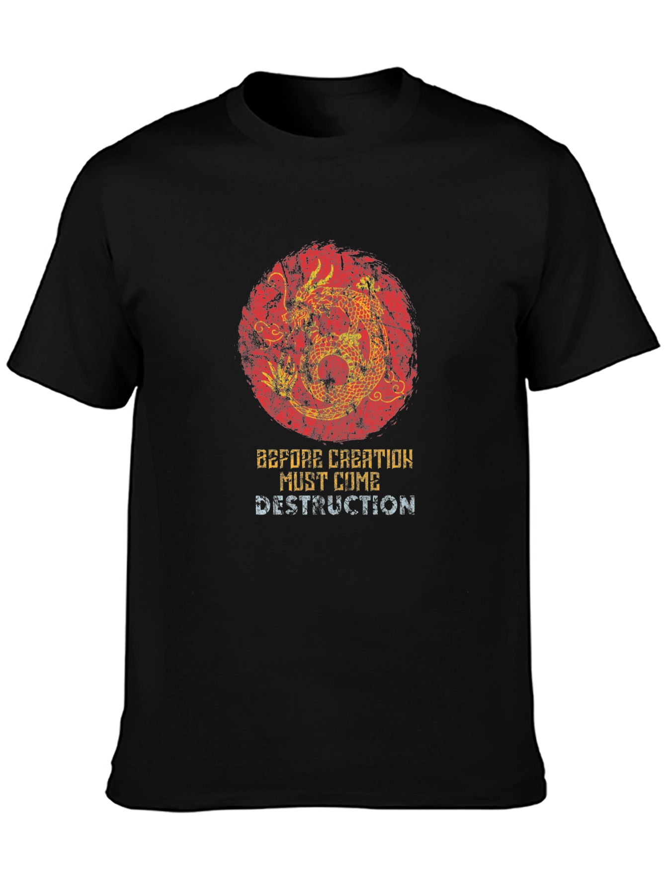 Dragon Destruction Graphic T-Shirt