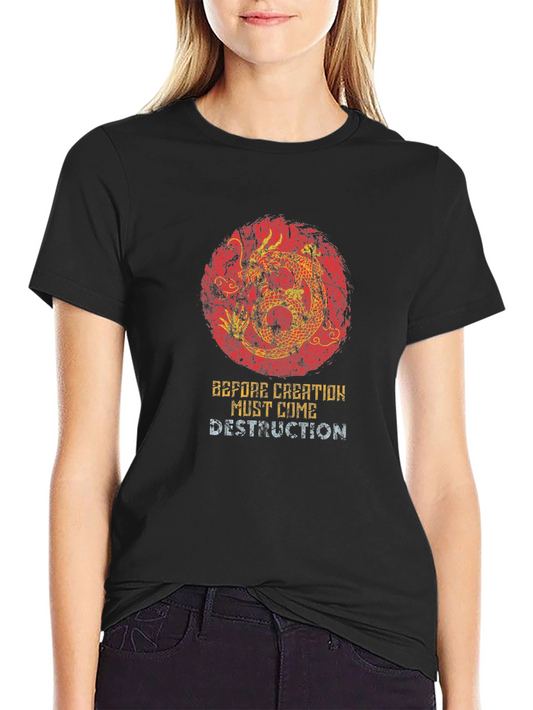 Dragon Destruction Graphic T-Shirt