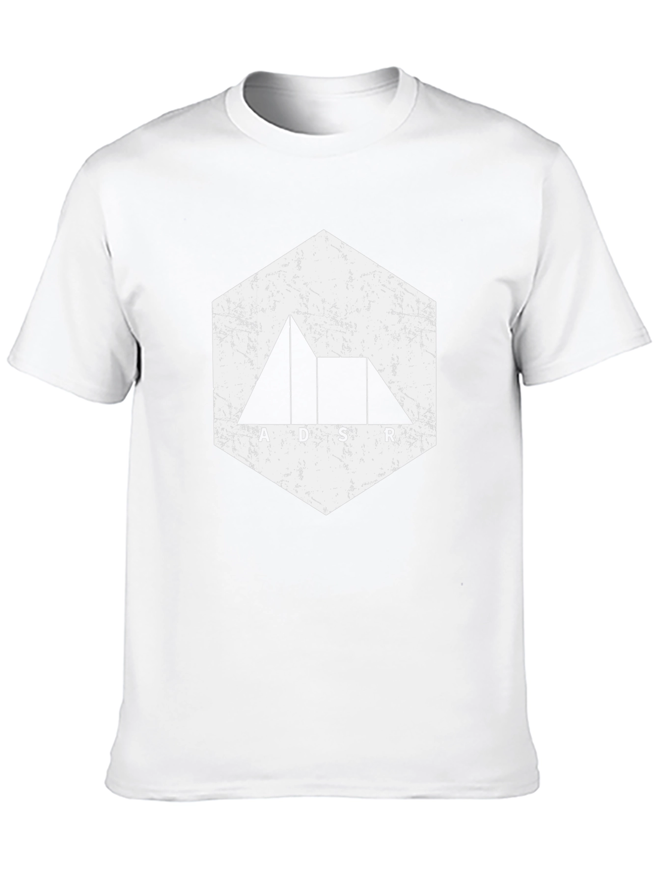 ADSR Hexagon Graphic Black T-Shirt