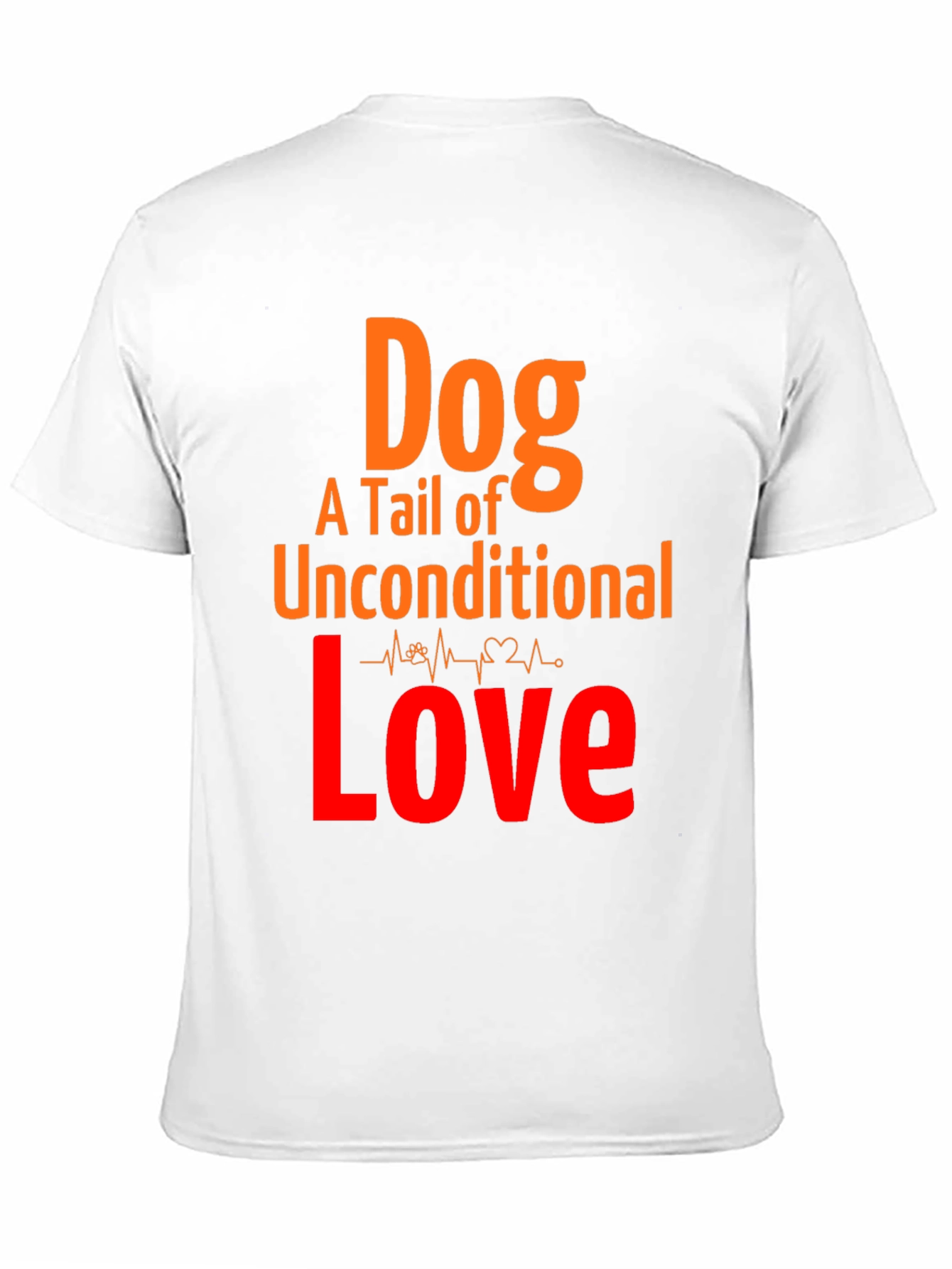 Dog Love Graphic Tee - Unconditional Tail of Love