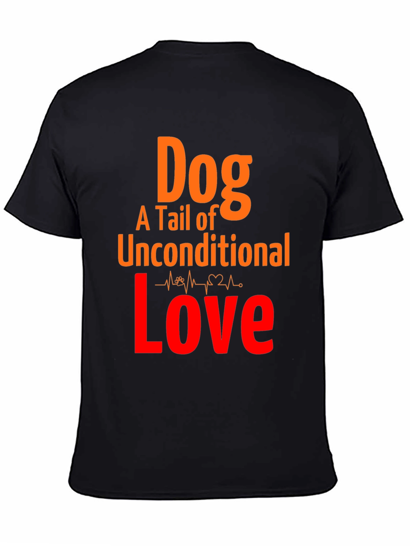 Dog Love Graphic Tee - Unconditional Tail of Love