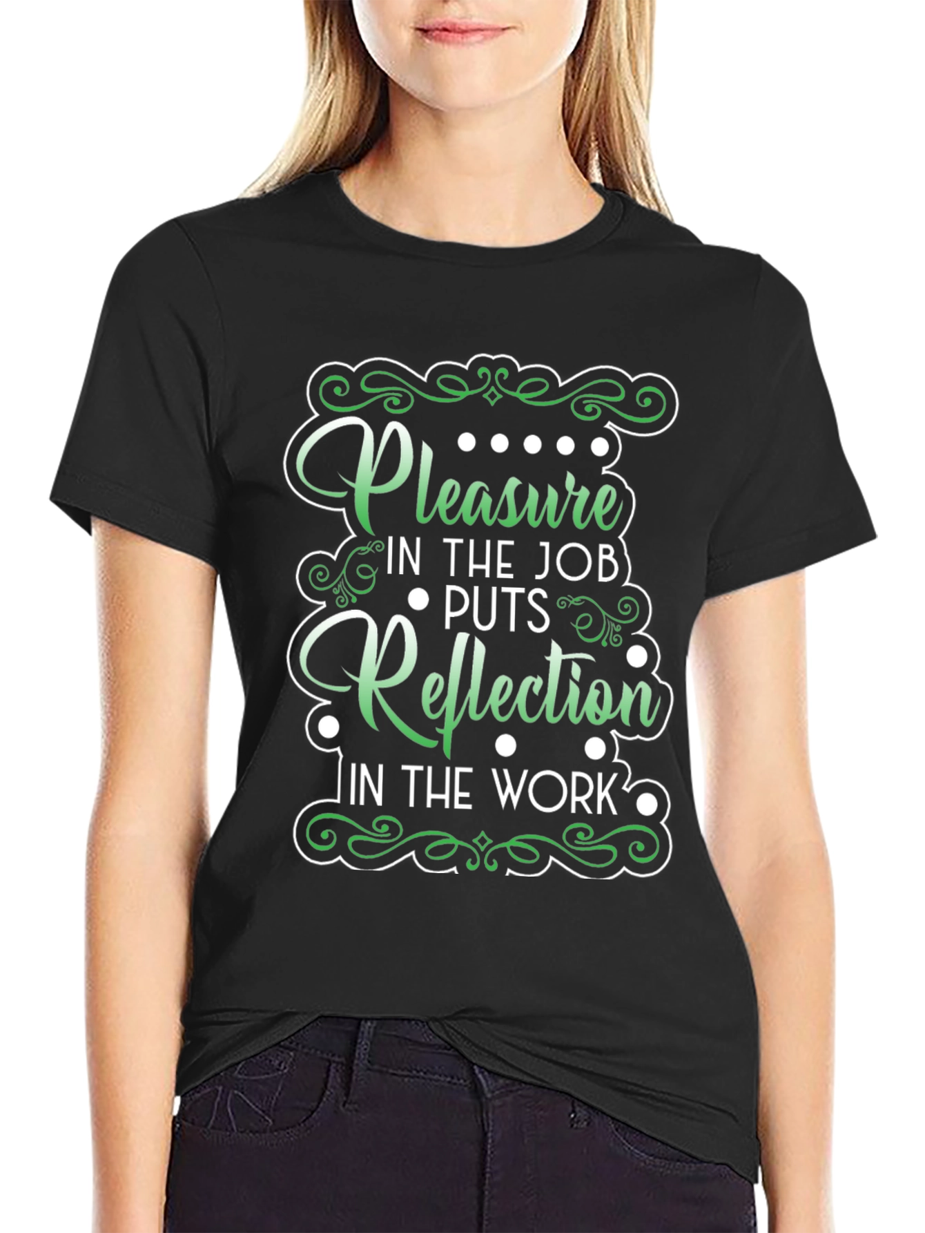 Pleasure Reflection Graphic Tee