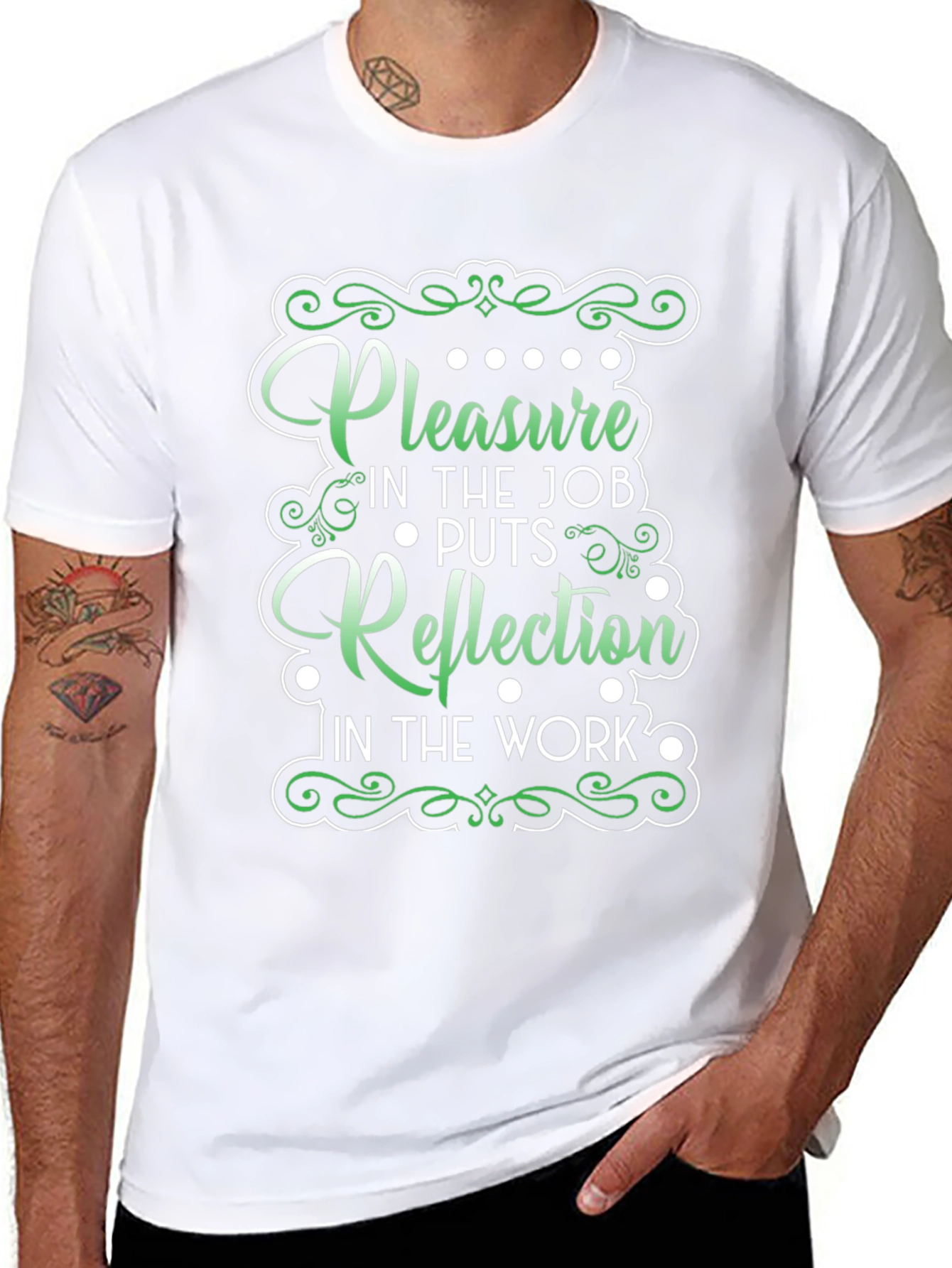 Pleasure Reflection Graphic Tee