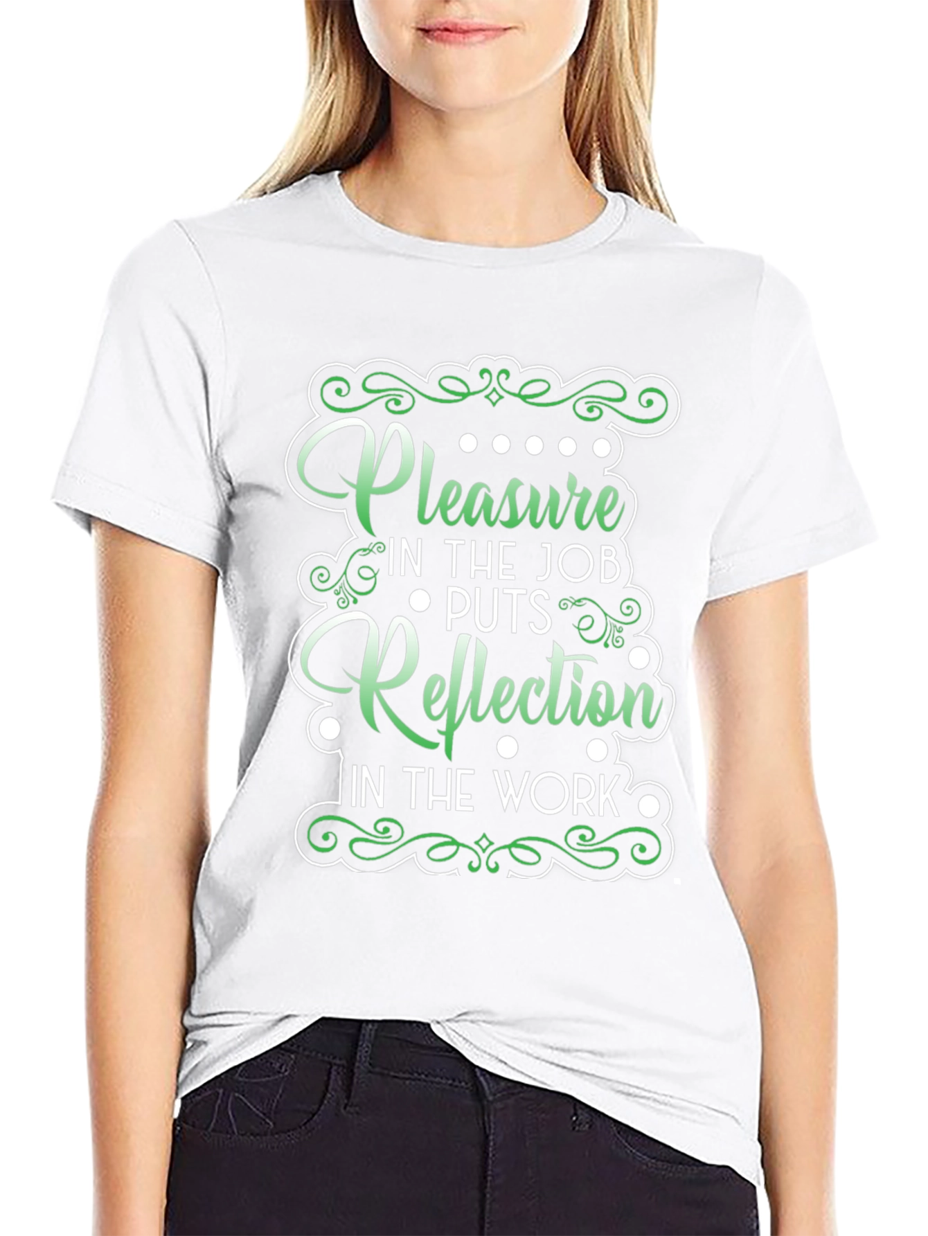 Pleasure Reflection Graphic Tee