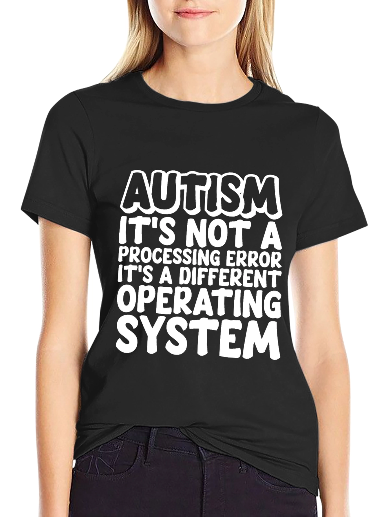 Autism: Different Operating System Graphic Tee