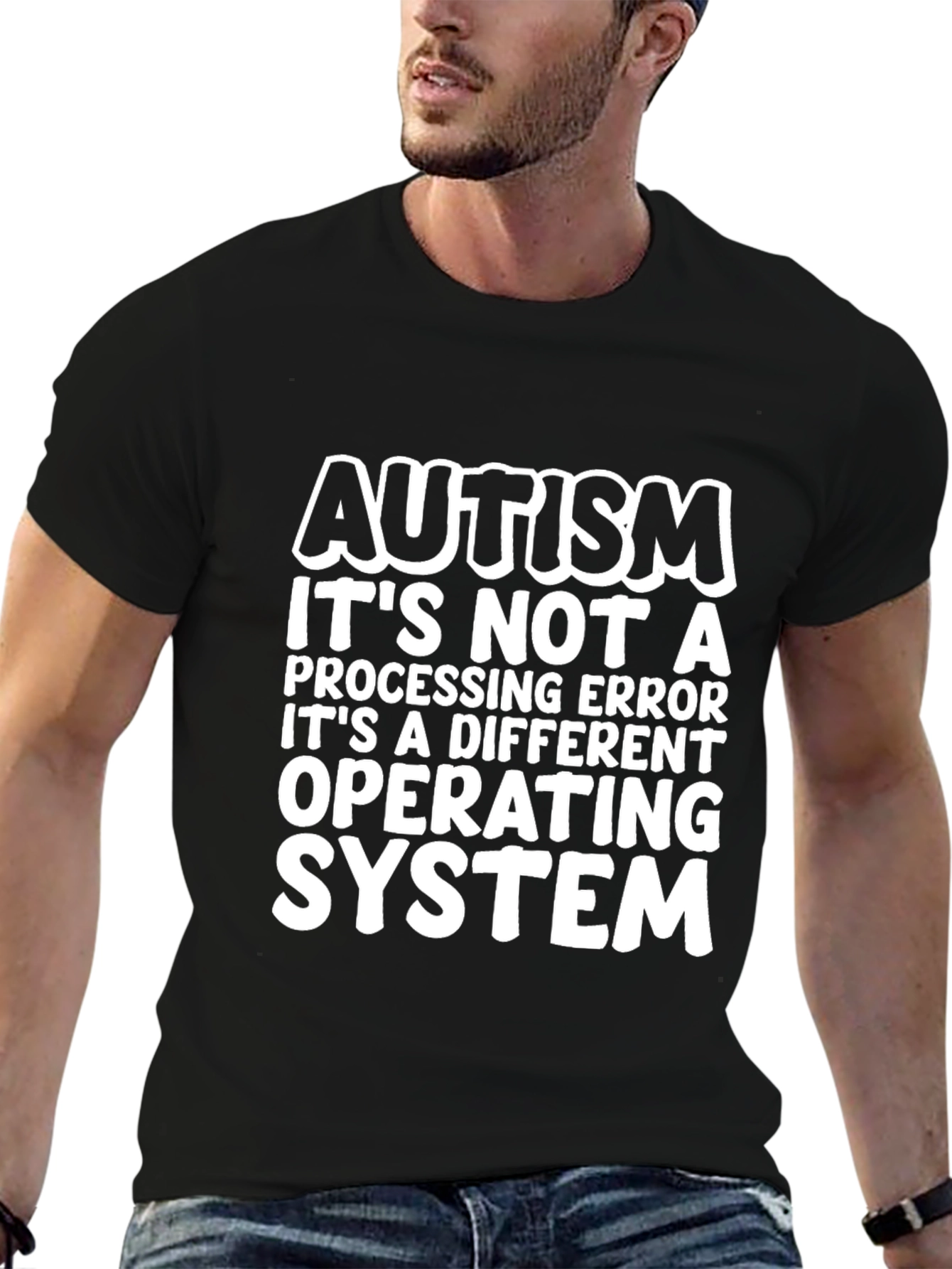 Autism: Different Operating System Graphic Tee