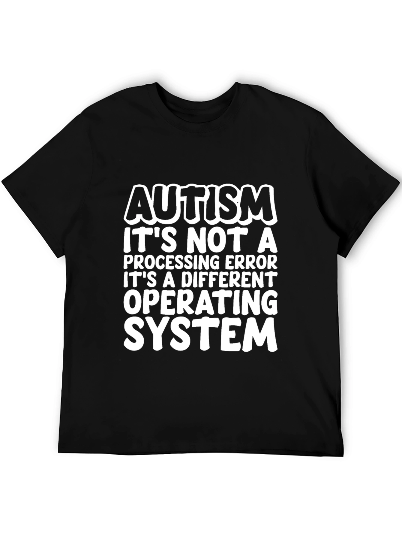 Autism: Different Operating System Graphic Tee