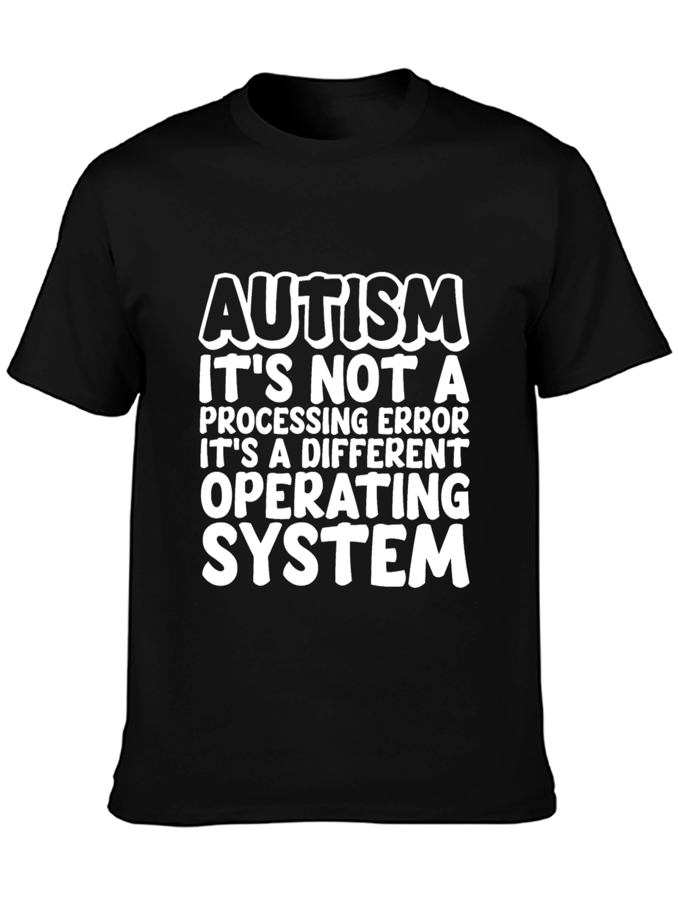 Autism: Different Operating System Graphic Tee