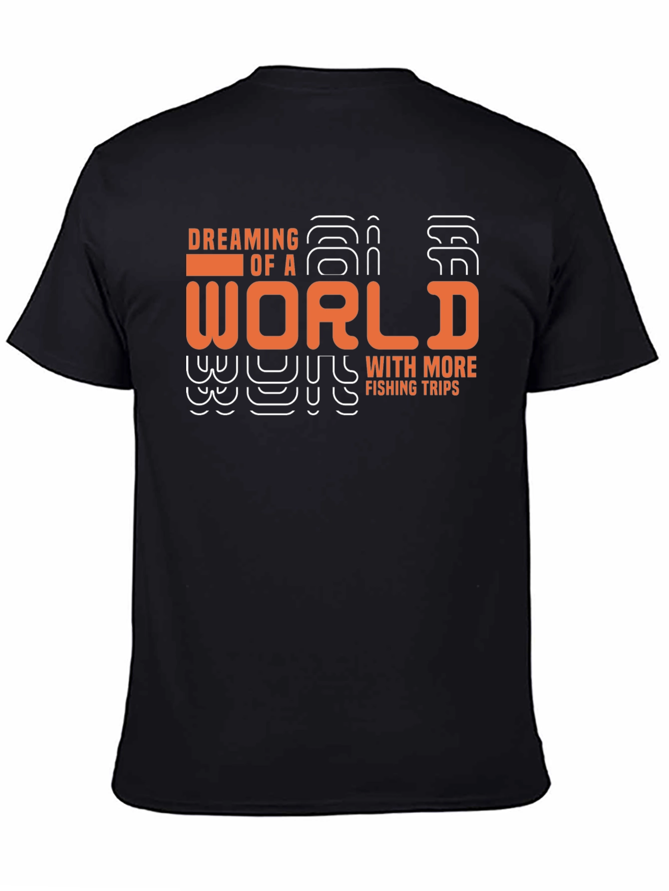 Dreaming of Fishing Trips Graphic T-Shirt