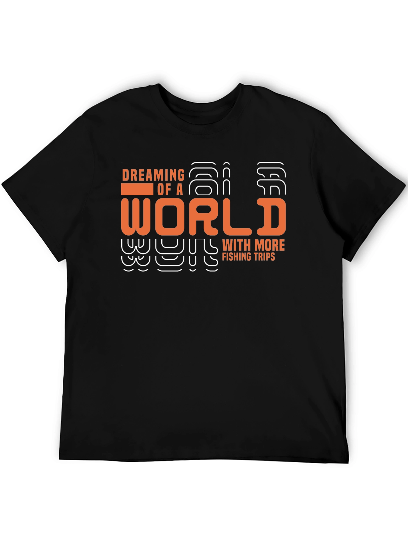 Dreaming of Fishing Trips Graphic T-Shirt