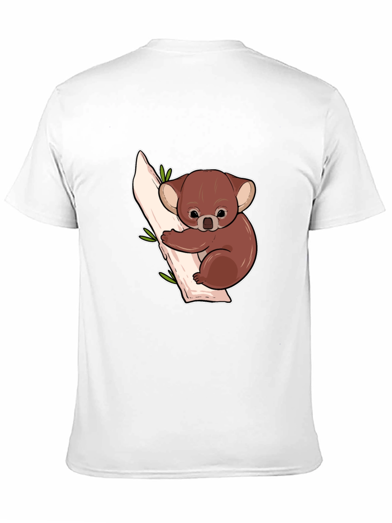 Koala Bear Graphic Black Tee