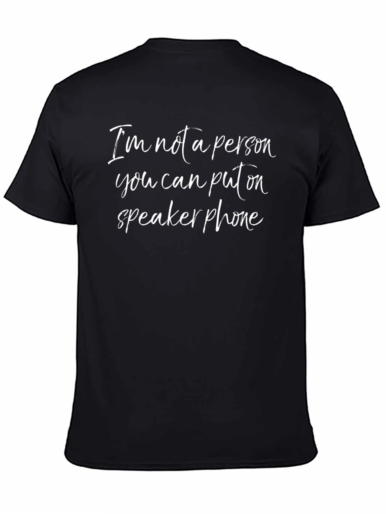 Speaker Phone T-Shirt Funny Graphic Tee