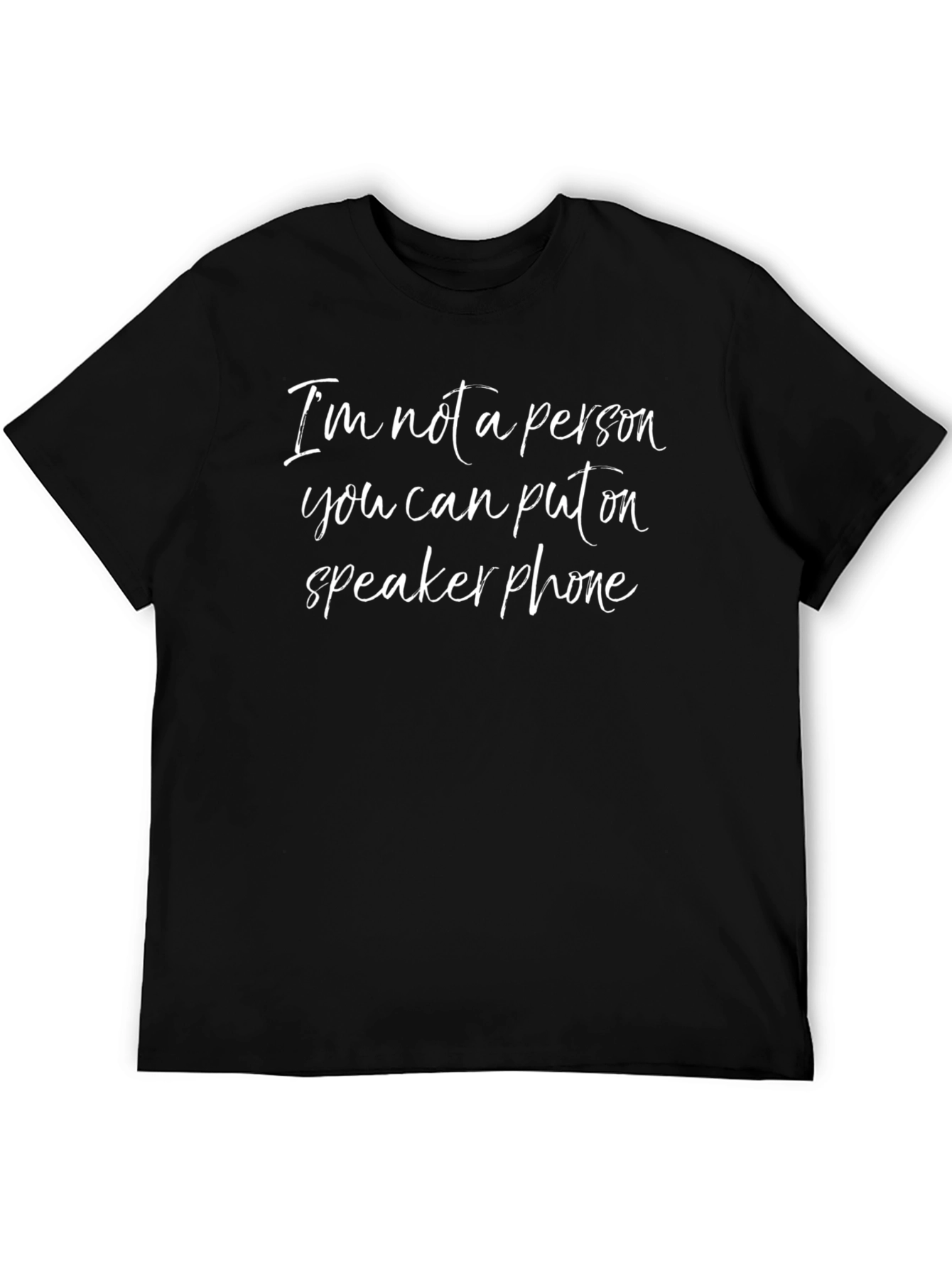 Speaker Phone T-Shirt Funny Graphic Tee