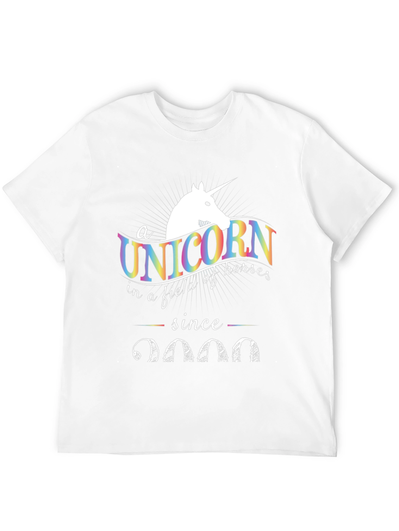Unicorn Since [Year] T-Shirt