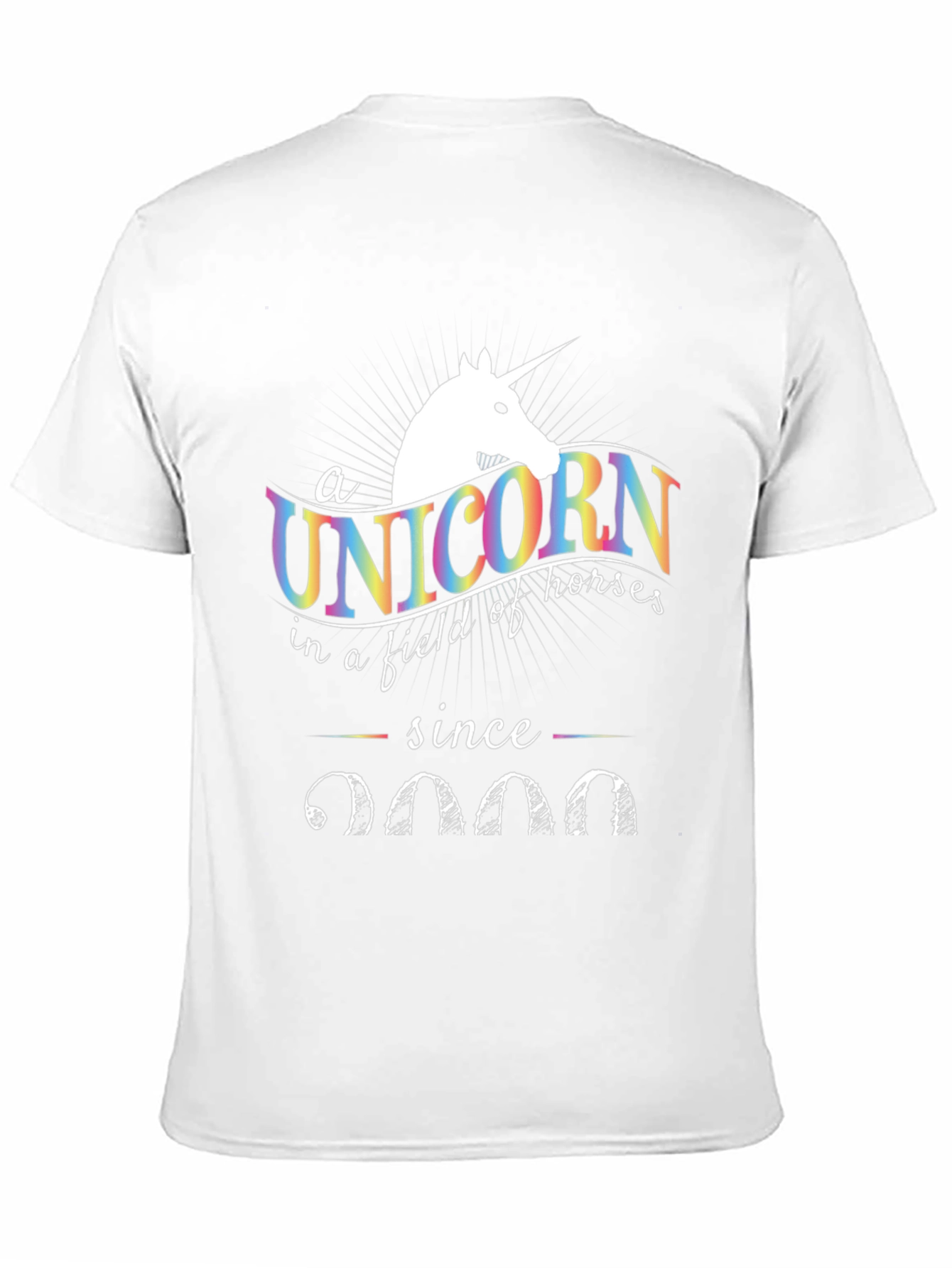 Unicorn Since [Year] T-Shirt