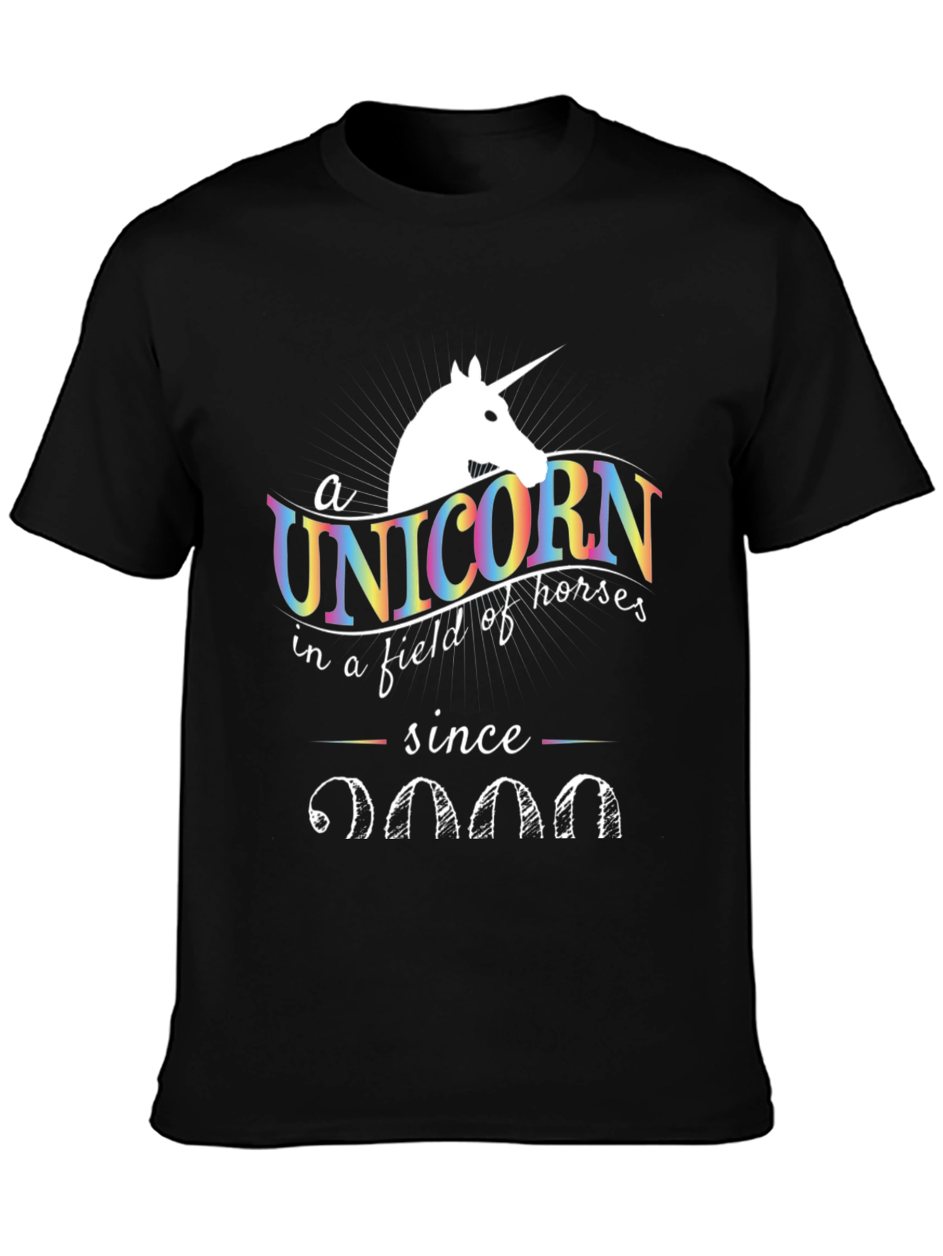 Unicorn Since [Year] T-Shirt