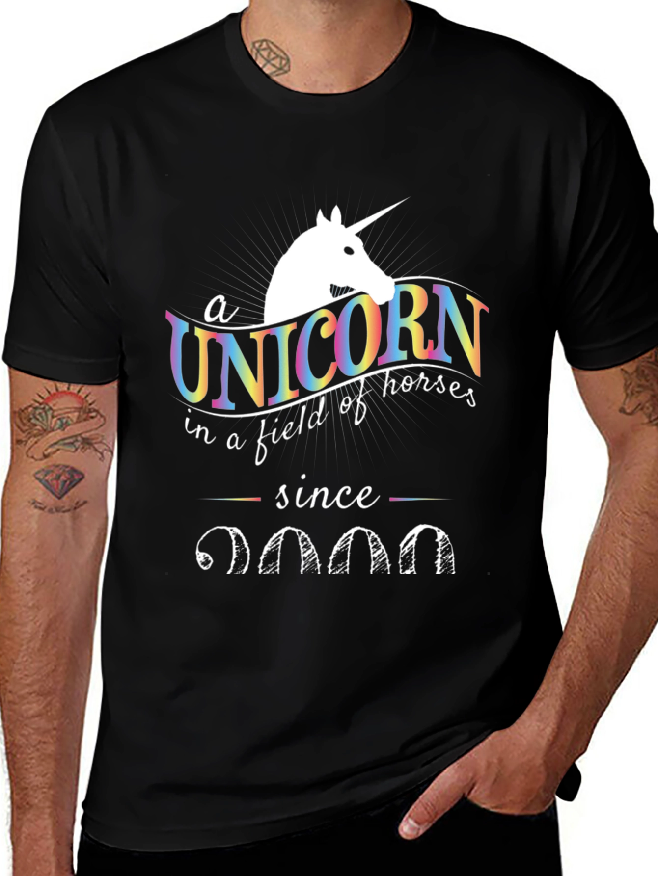 Unicorn Since [Year] T-Shirt