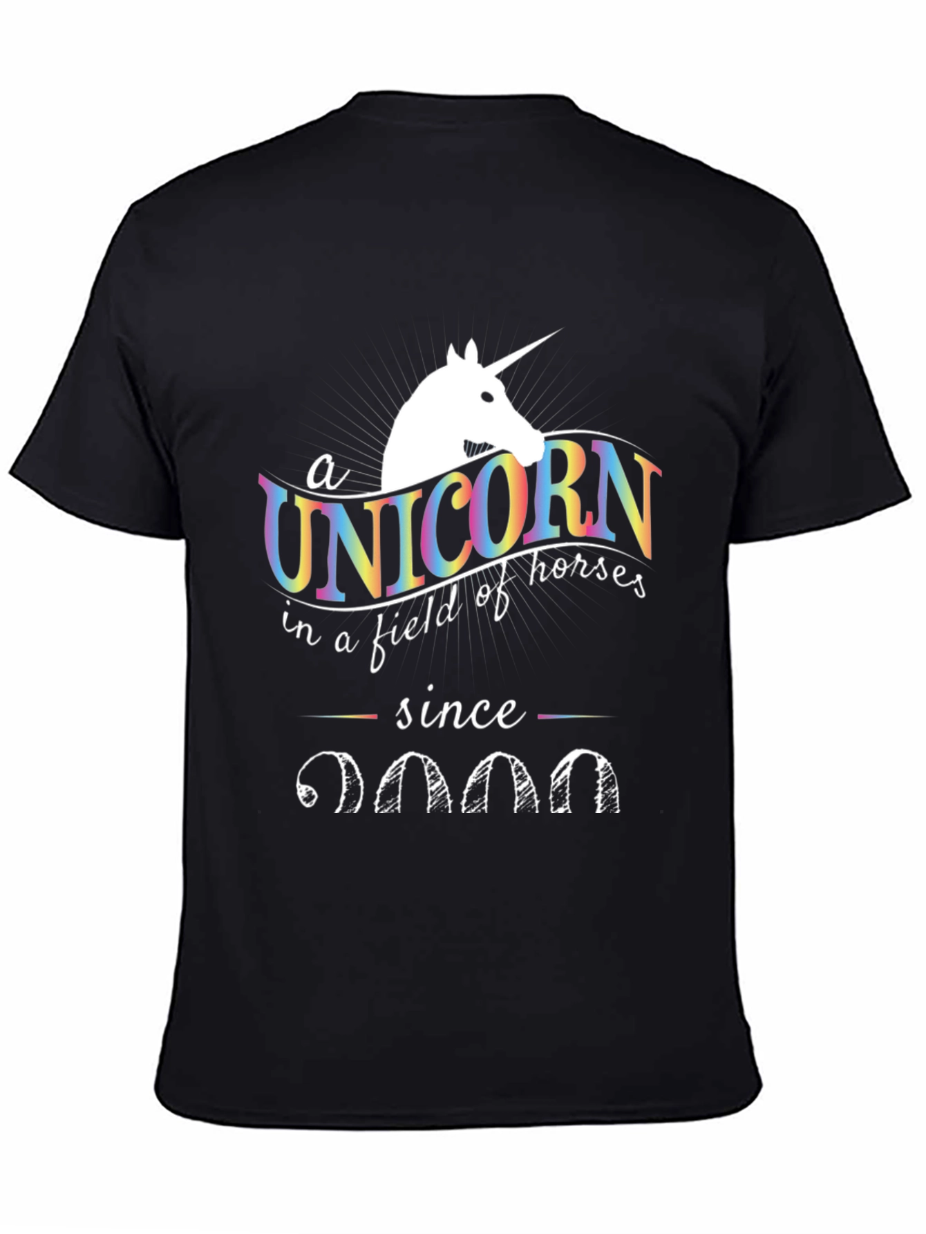 Unicorn Since [Year] T-Shirt
