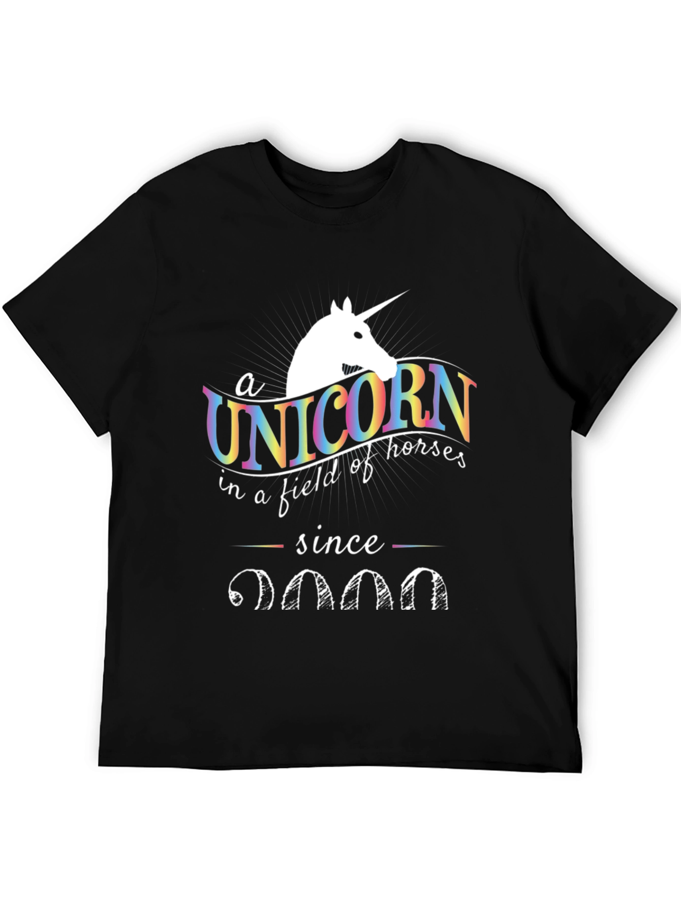 Unicorn Since [Year] T-Shirt