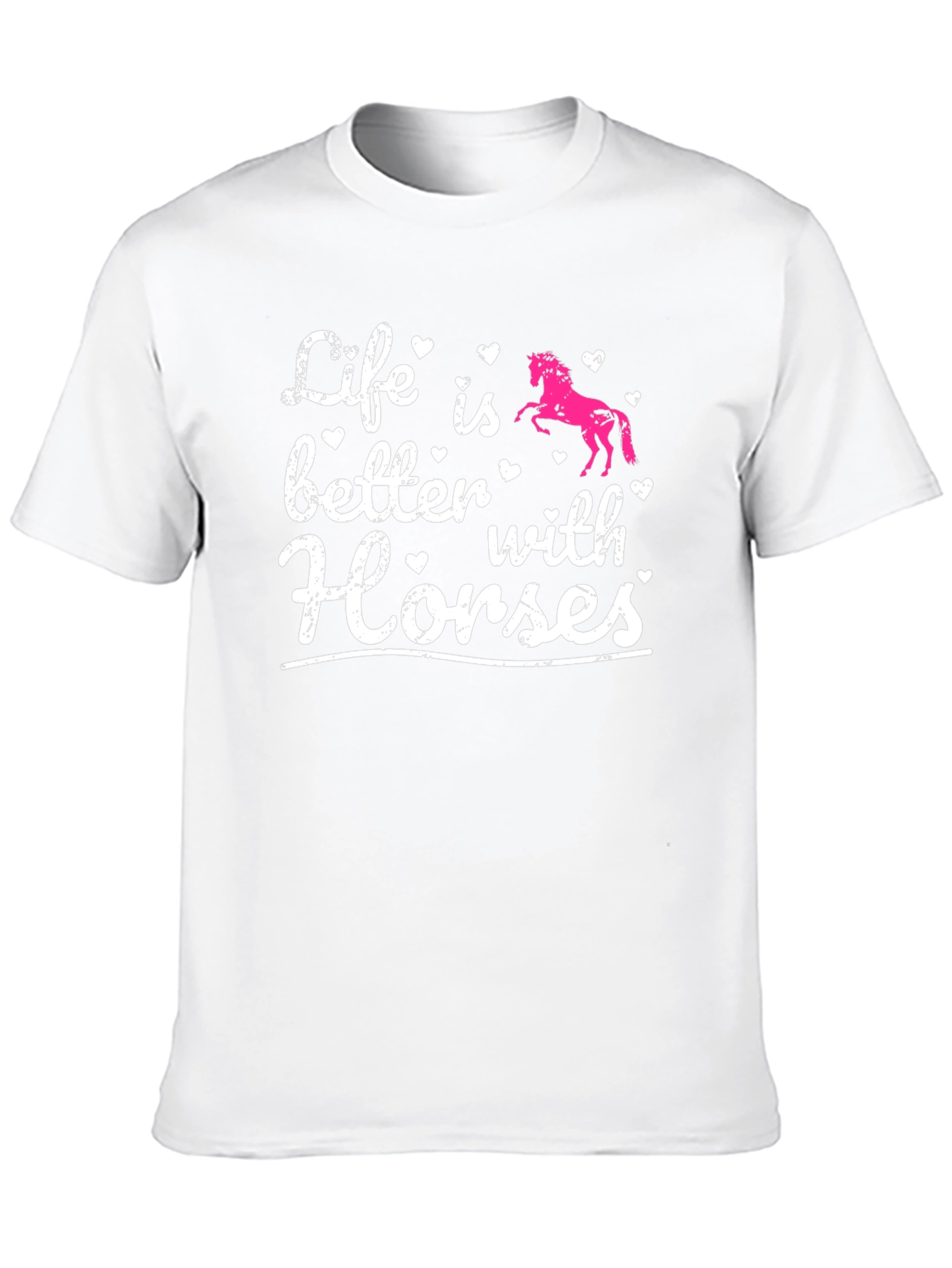 Life is Better with Horses T-Shirt