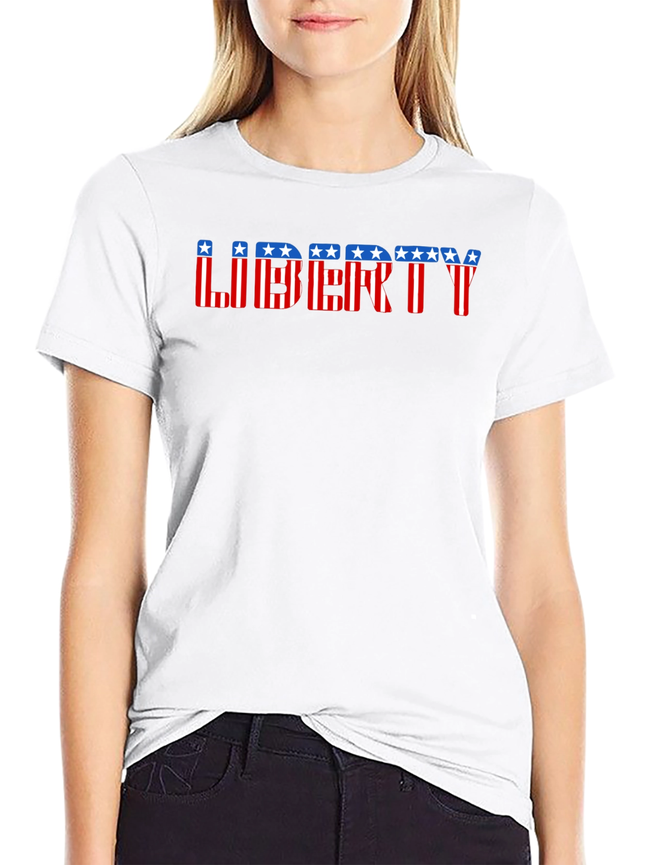 Liberty Patriotic Graphic T-Shirt