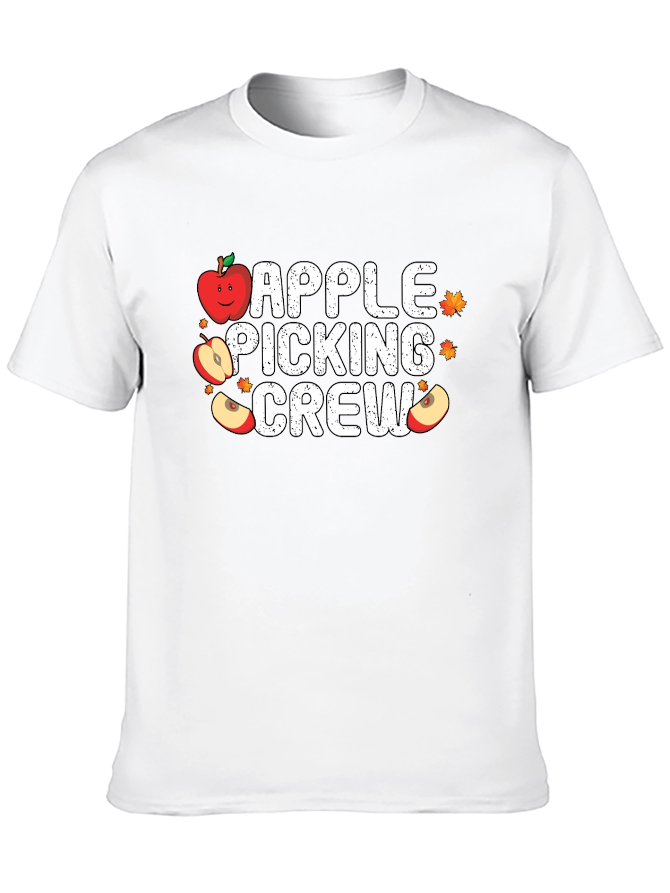 Apple Picking Crew T-Shirt - Fall Harvest Tee