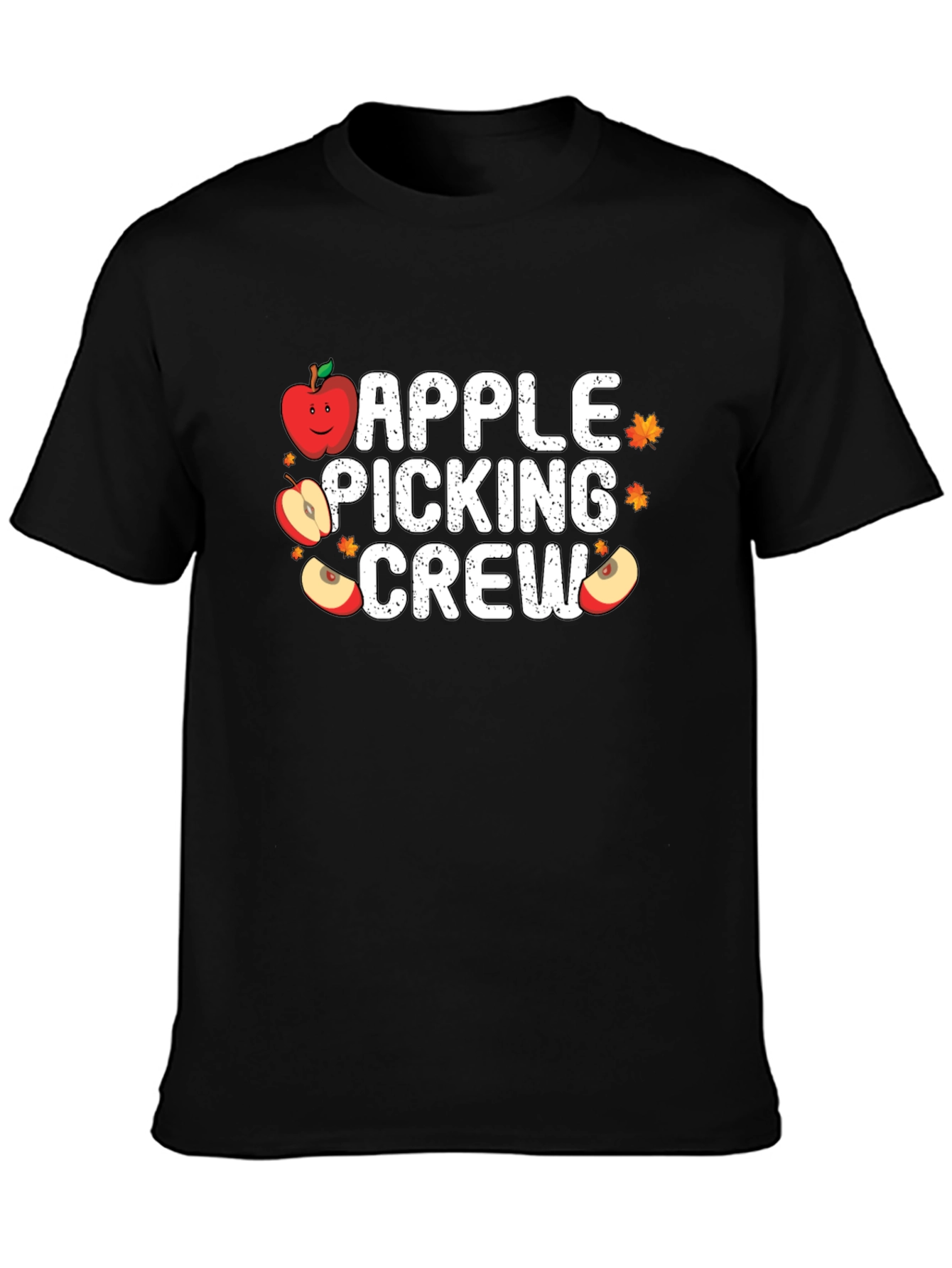 Apple Picking Crew T-Shirt - Fall Harvest Tee