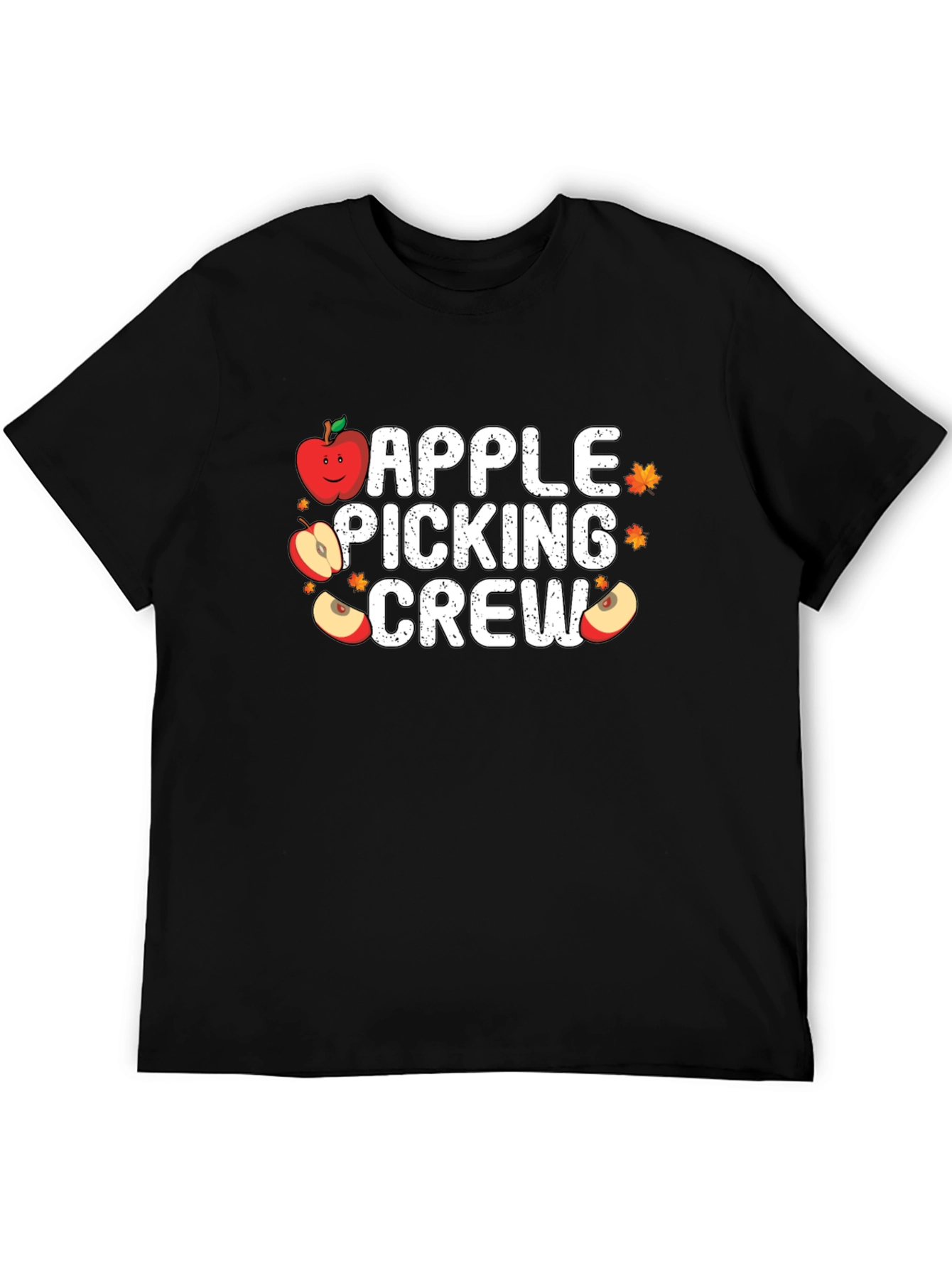 Apple Picking Crew T-Shirt - Fall Harvest Tee