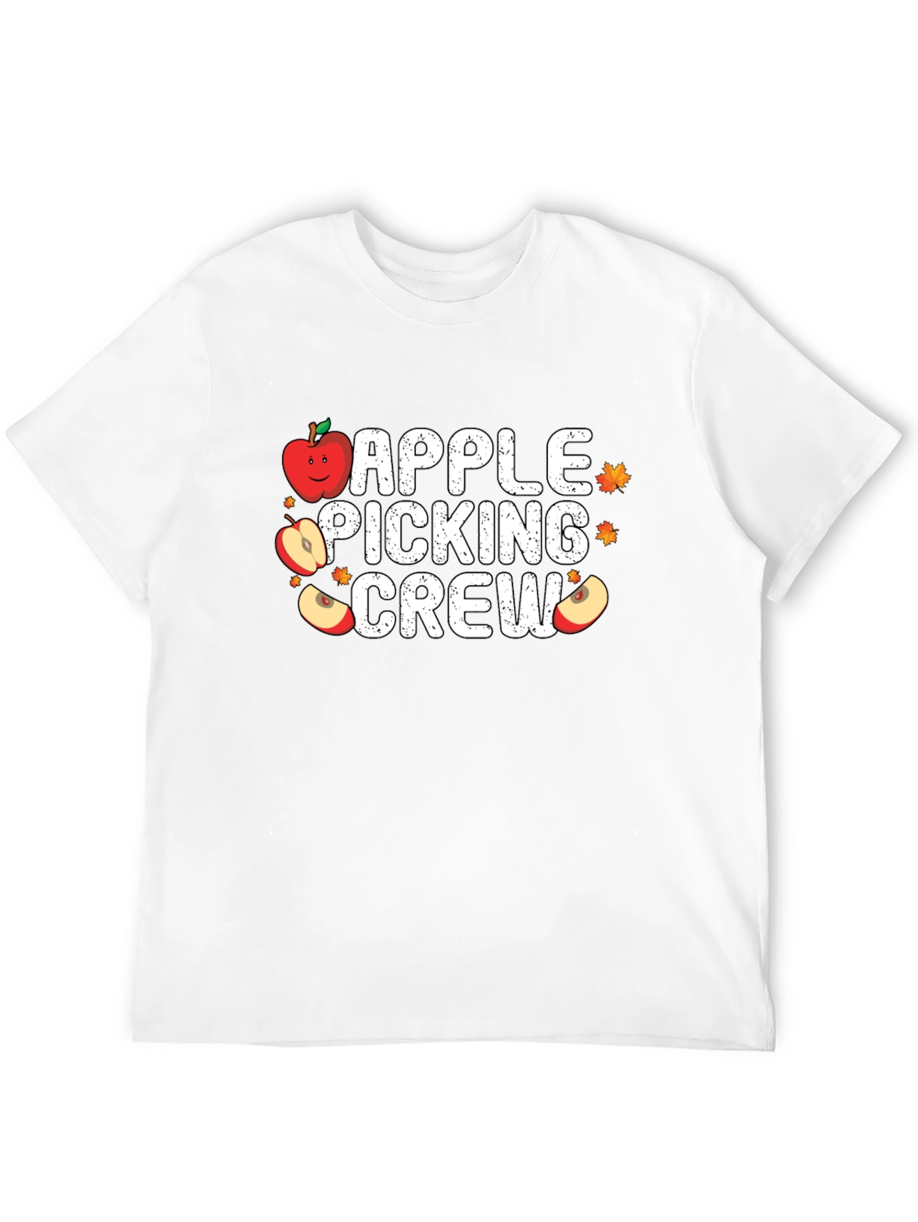 Apple Picking Crew T-Shirt - Fall Harvest Tee