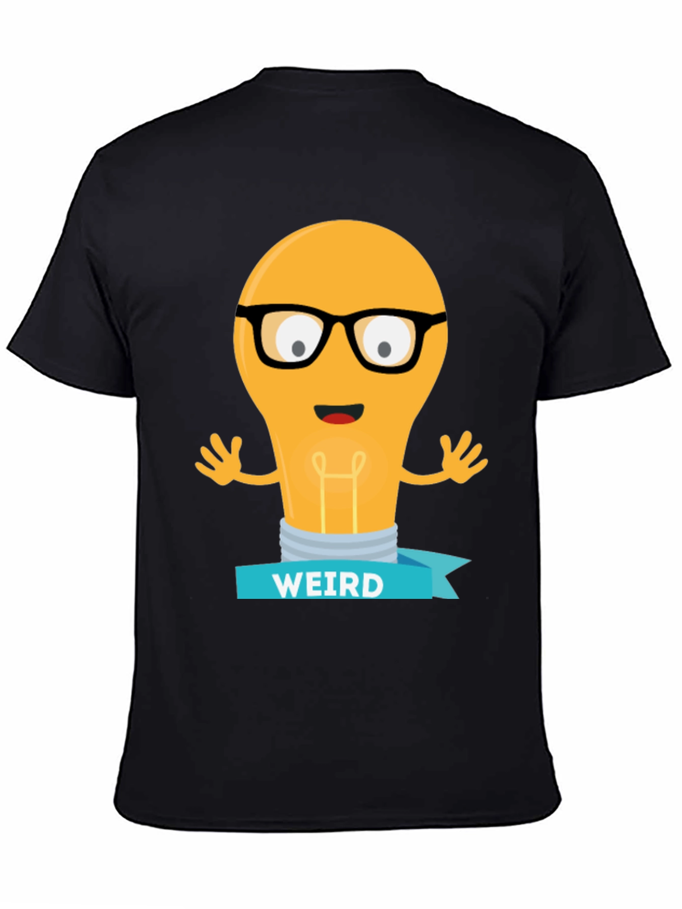 Weird Light Bulb Graphic Tee