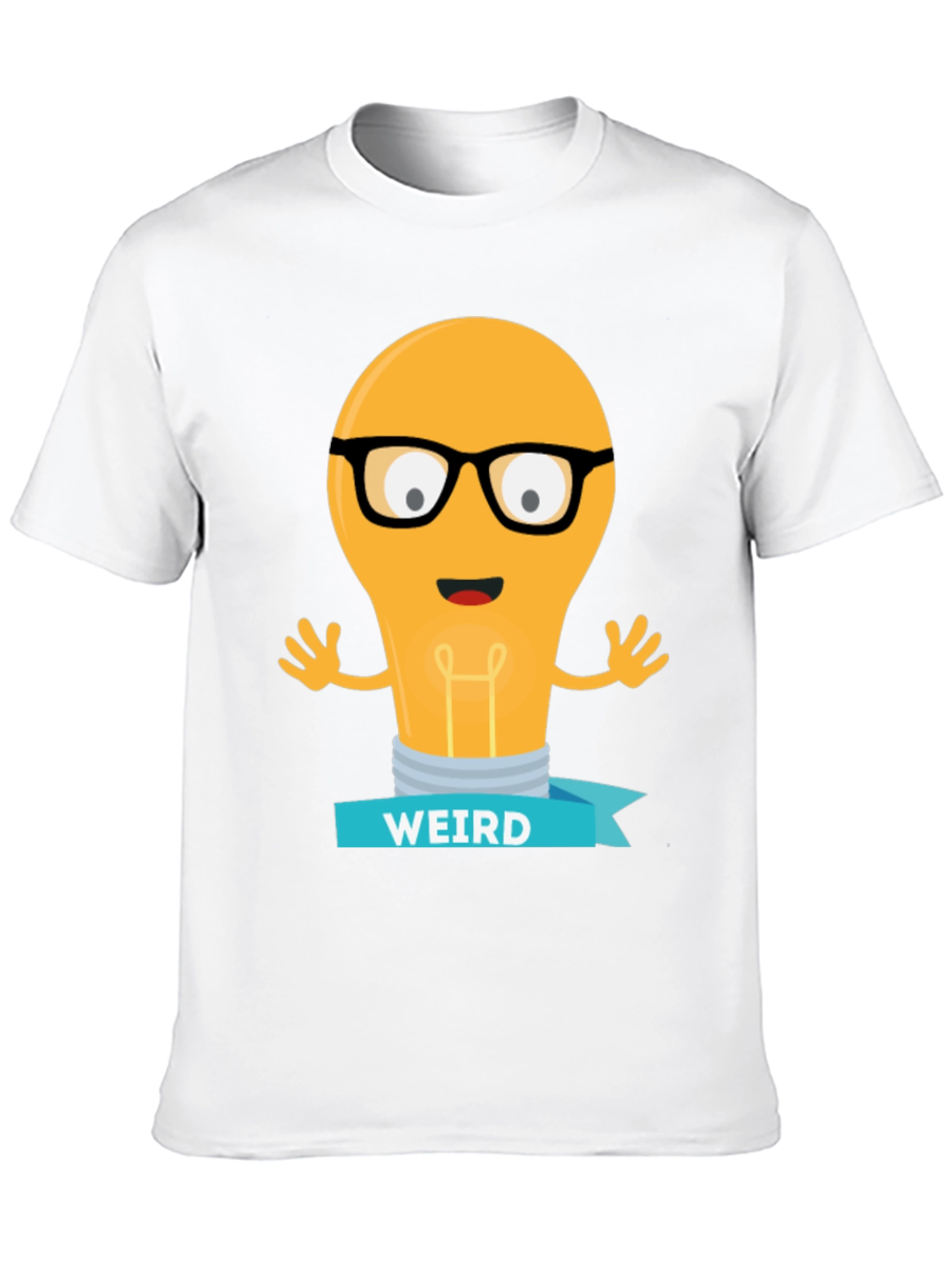 Weird Light Bulb Graphic Tee