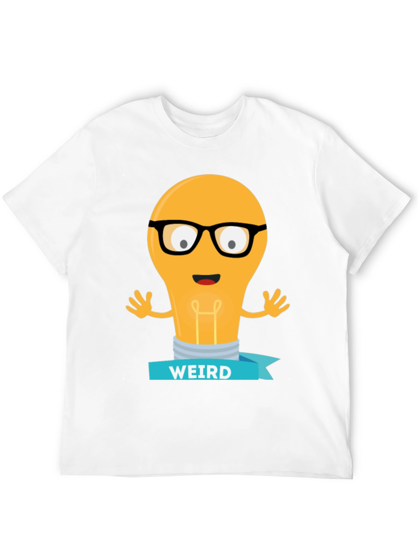Weird Light Bulb Graphic Tee