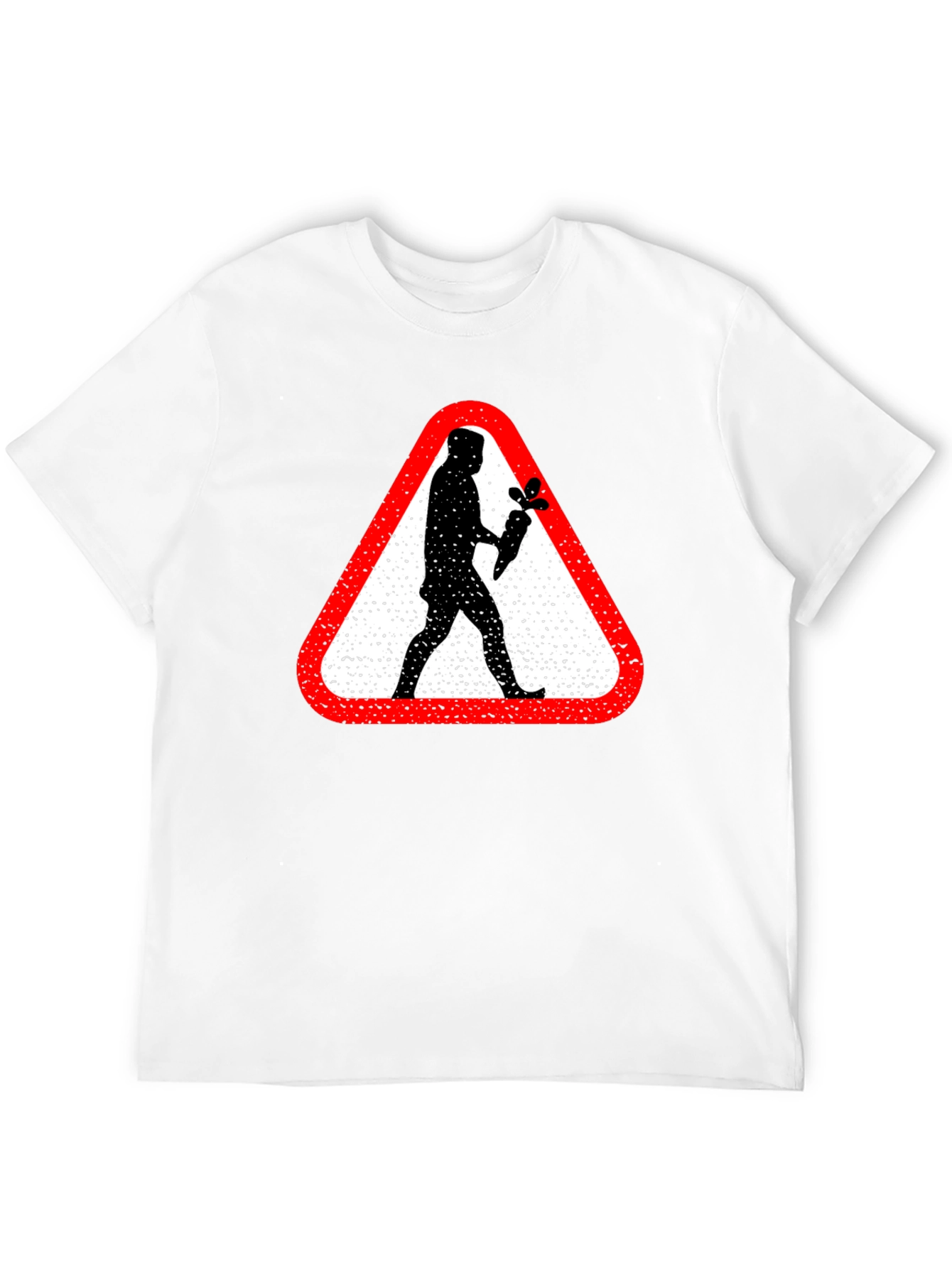 Warning: Caveman Crossing T-Shirt