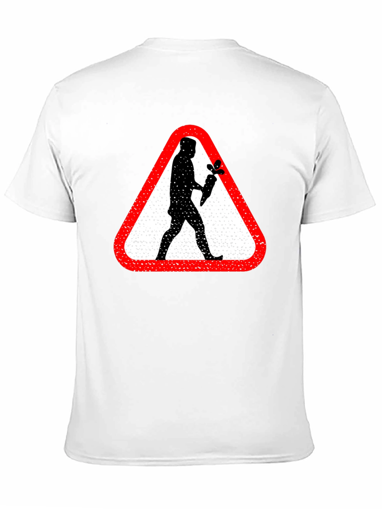 Warning: Caveman Crossing T-Shirt