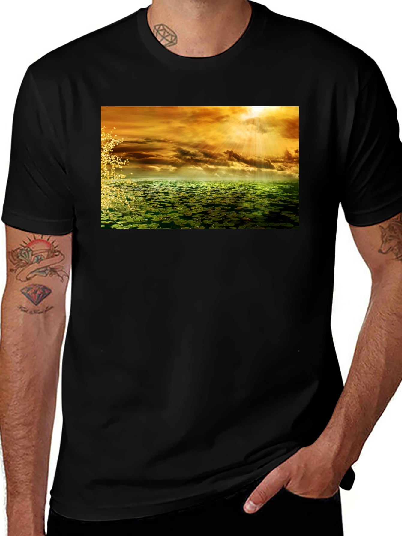 Natures Reflection Graphic Tee