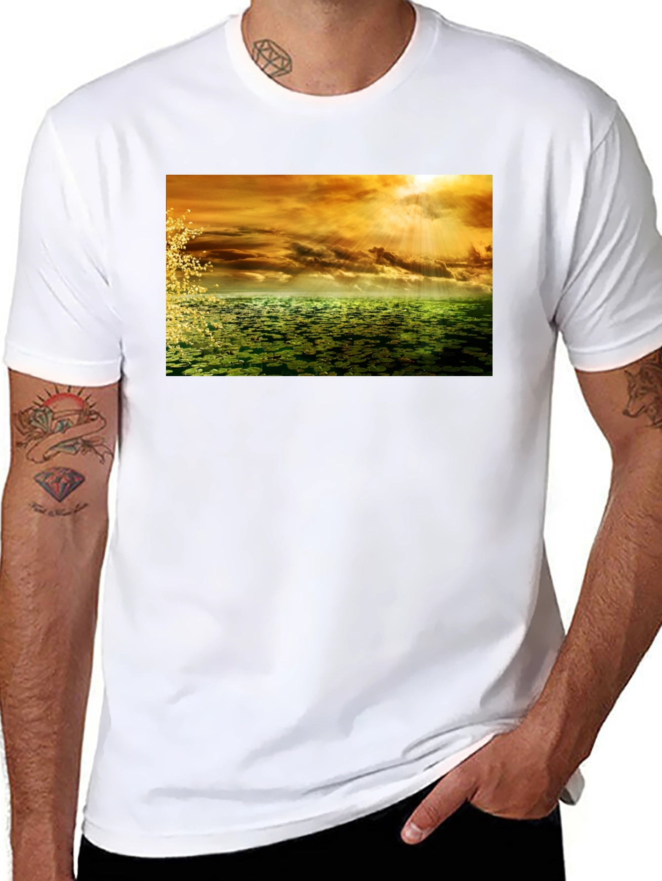 Natures Reflection Graphic Tee