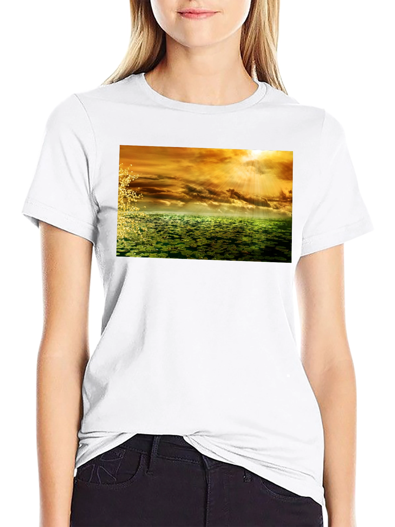 Natures Reflection Graphic Tee