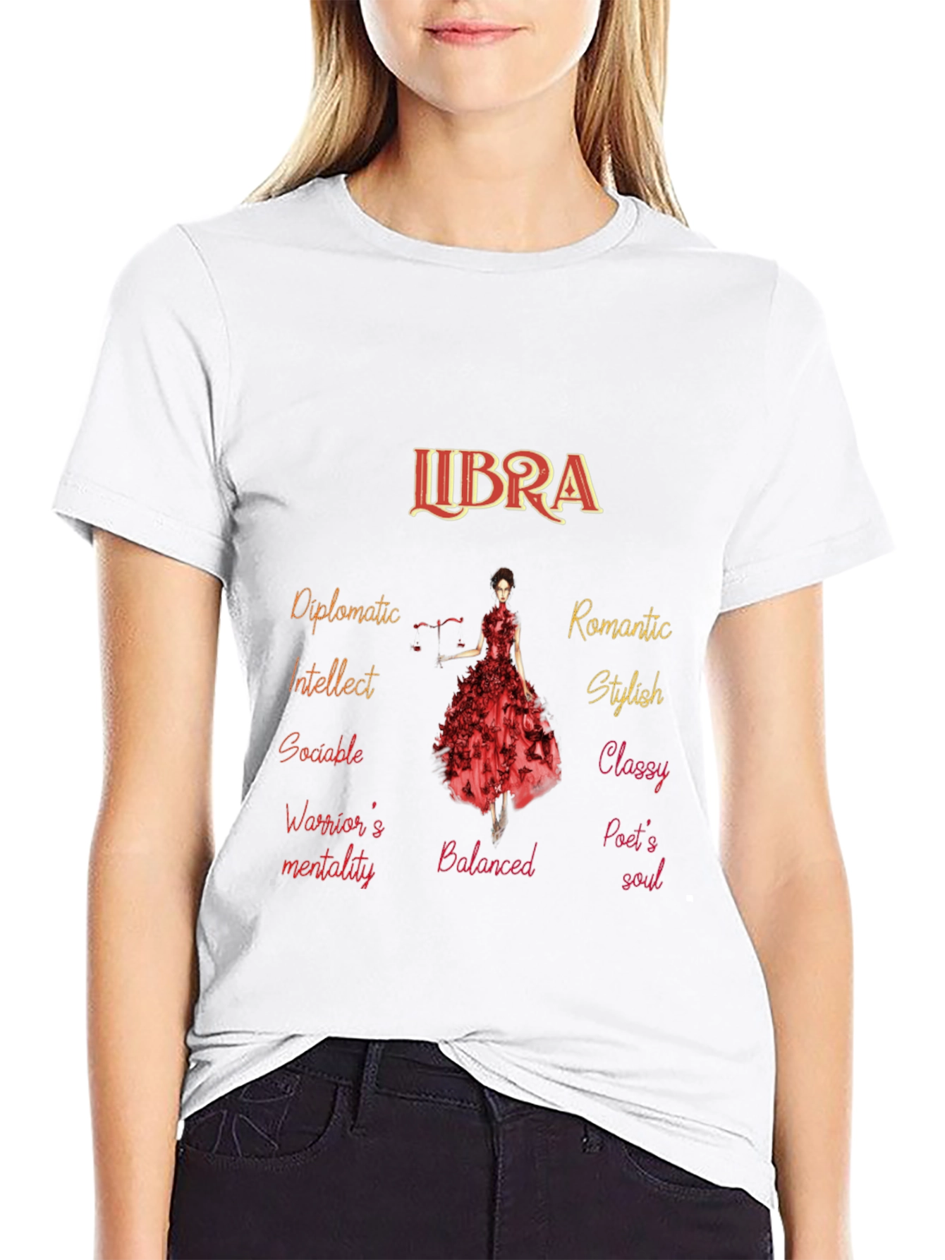 Libra Zodiac T-Shirt - Stylish Astrology Tee