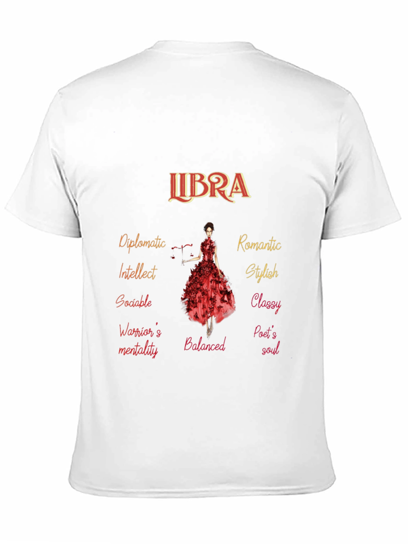 Libra Zodiac T-Shirt - Stylish Astrology Tee