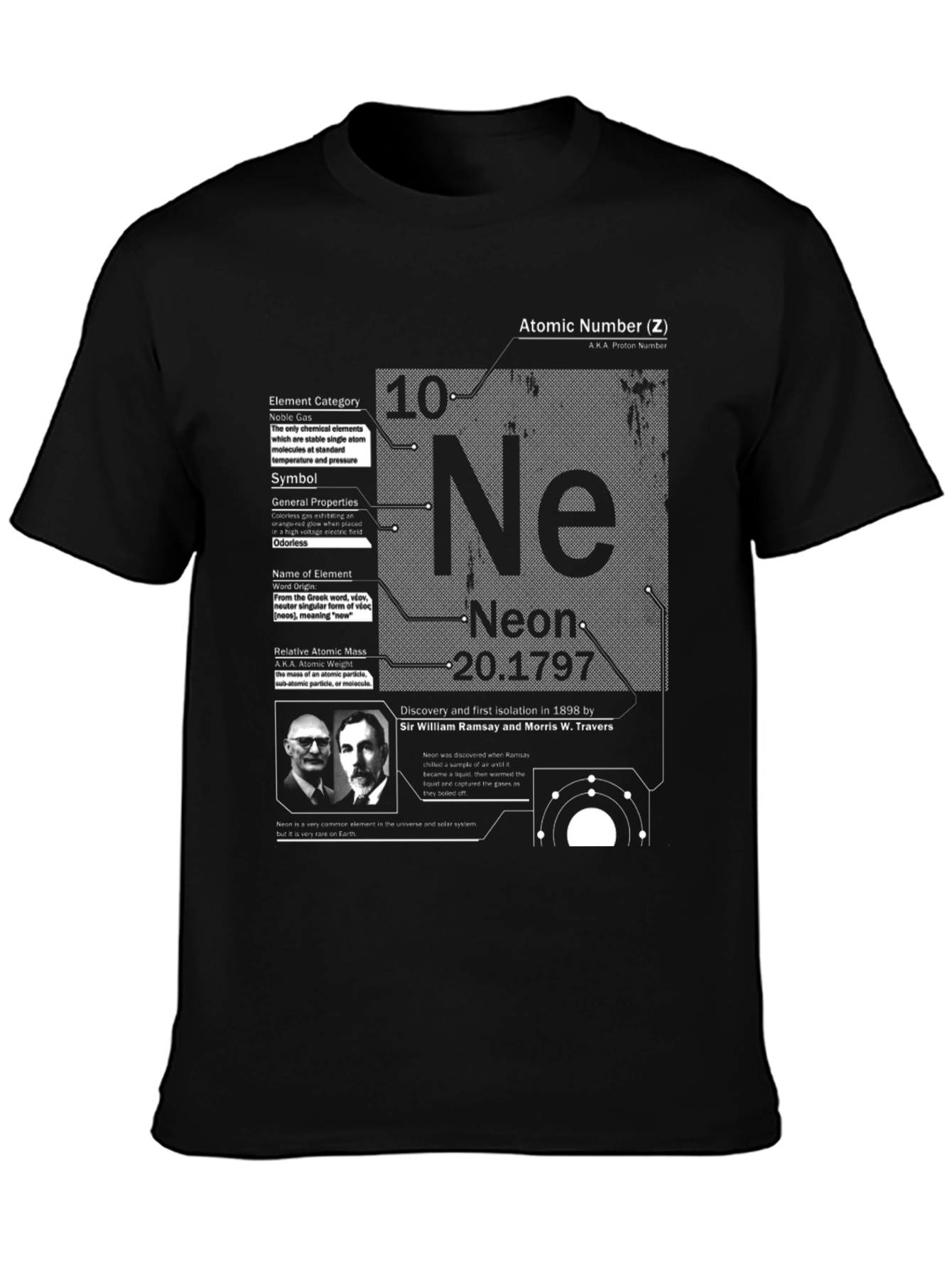Neon Element Graphic T-Shirt