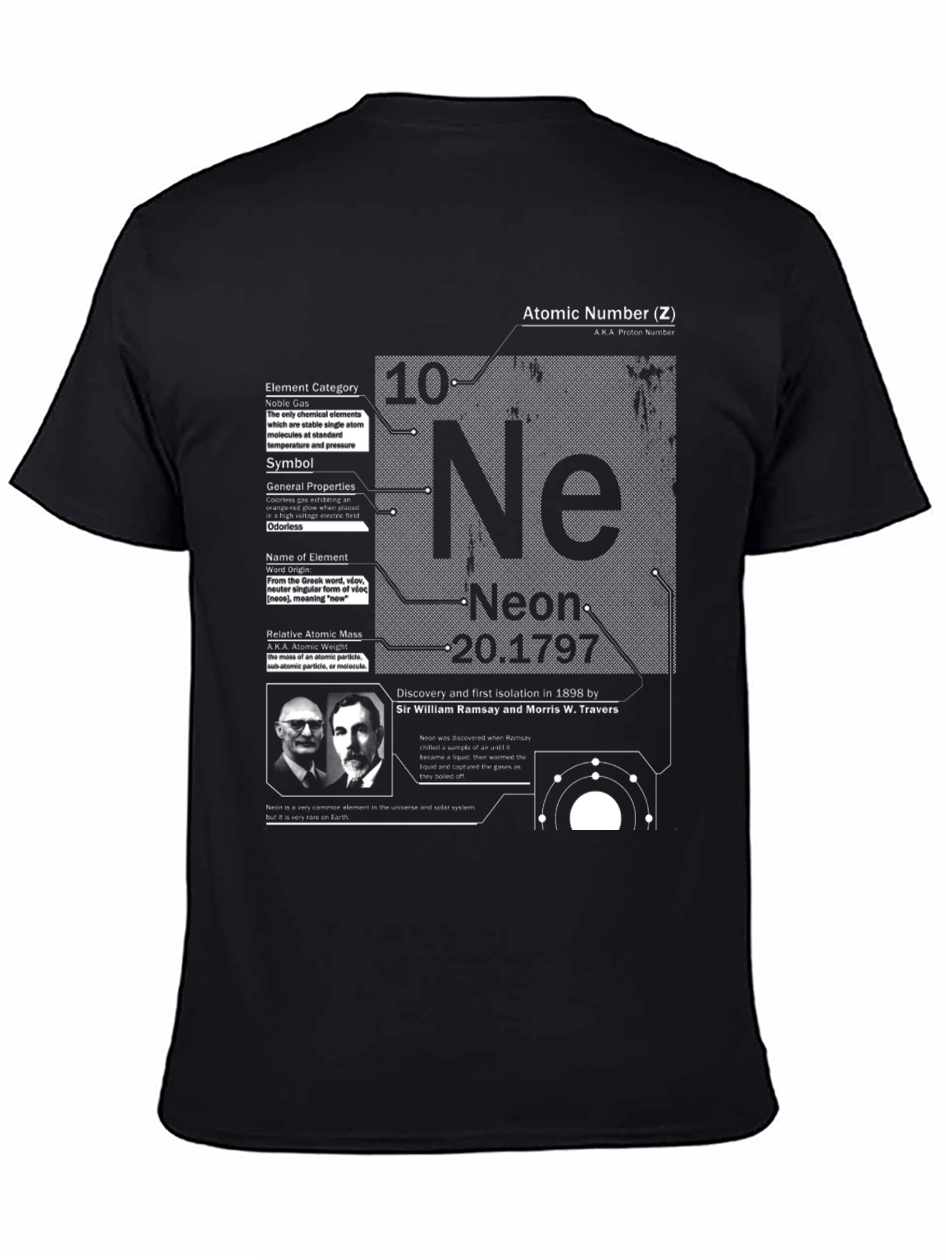 Neon Element Graphic T-Shirt