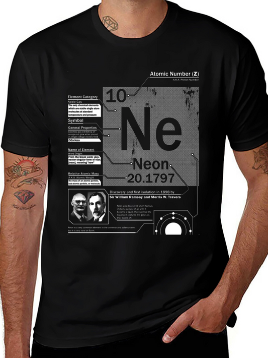 Neon Element Graphic T-Shirt