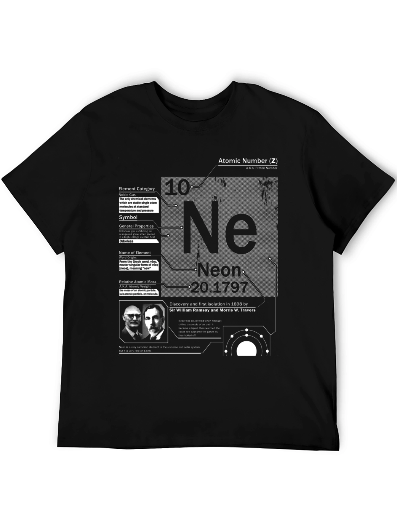 Neon Element Graphic T-Shirt