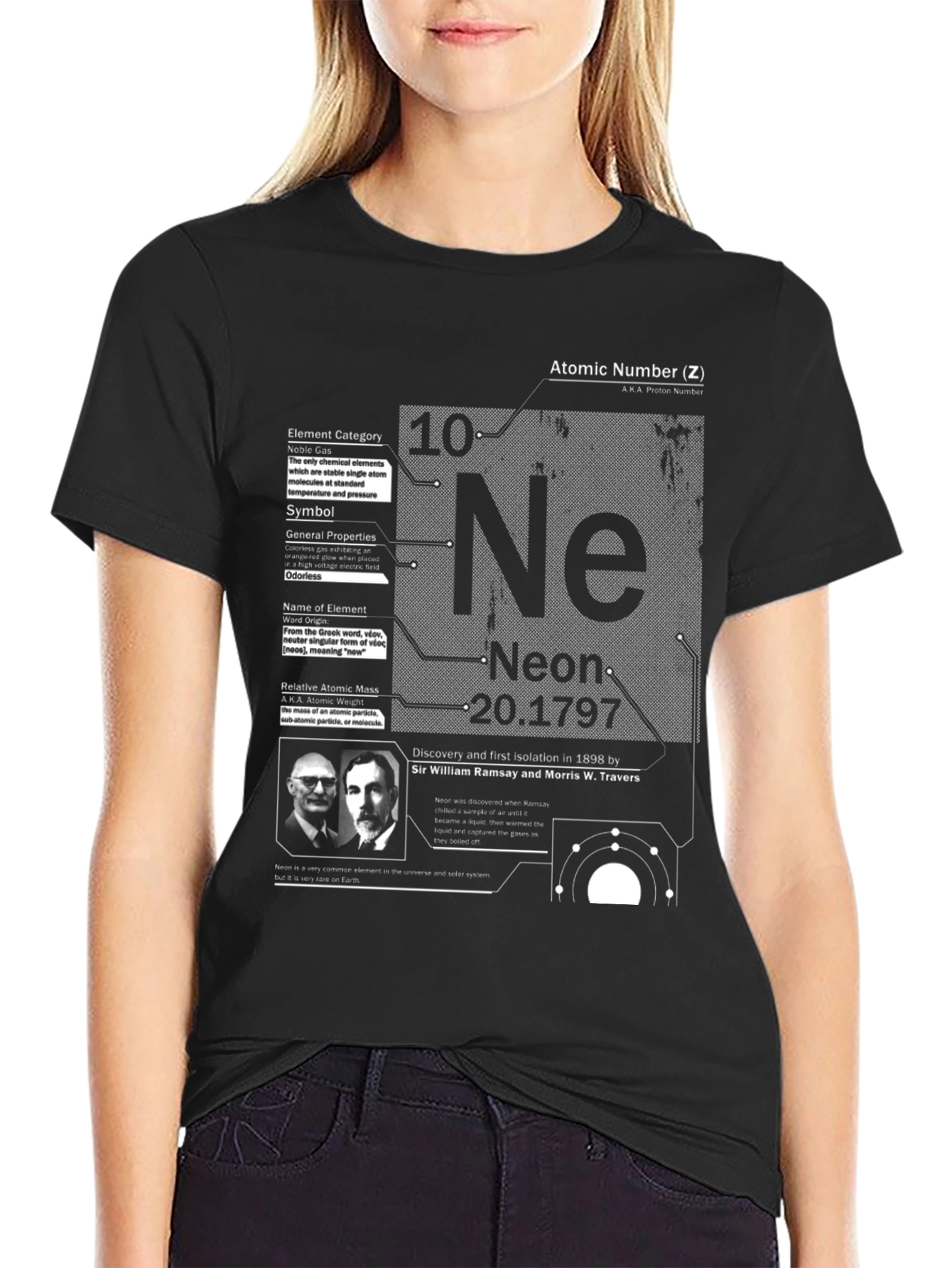 Neon Element Graphic T-Shirt