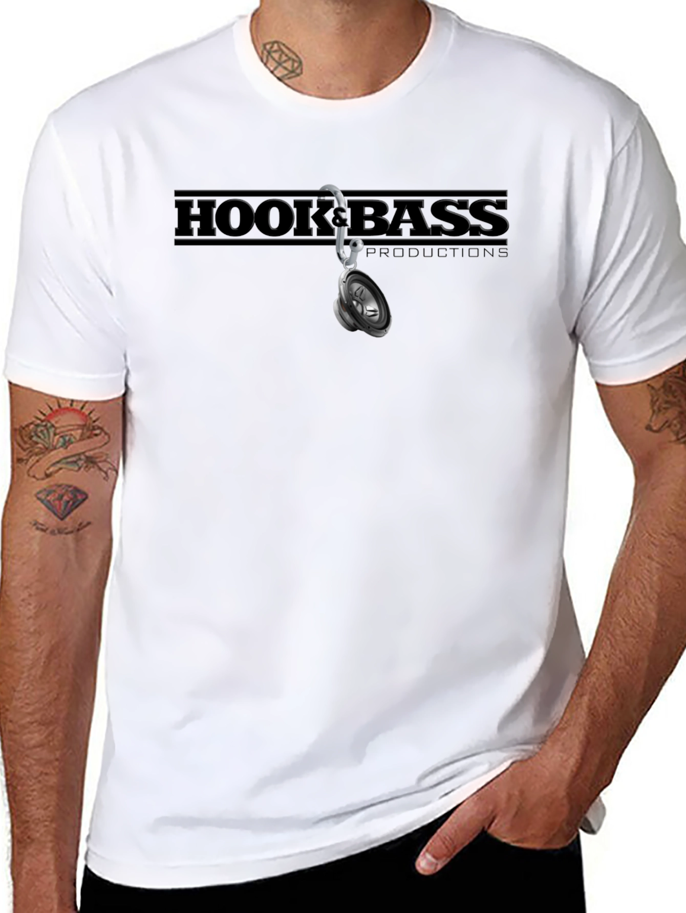 Hook & Bass Graphic Tee