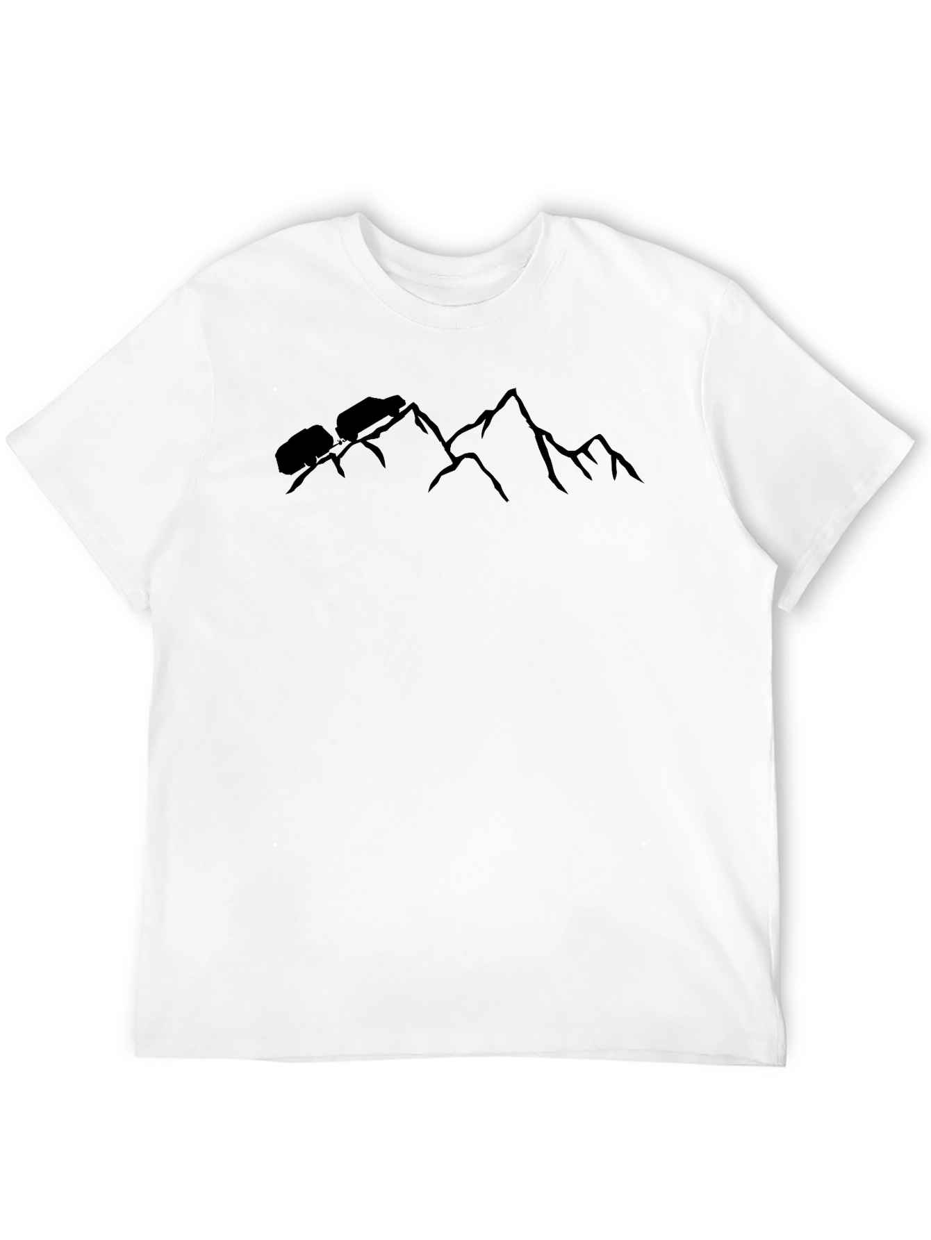 Mountain Adventure Black Tee