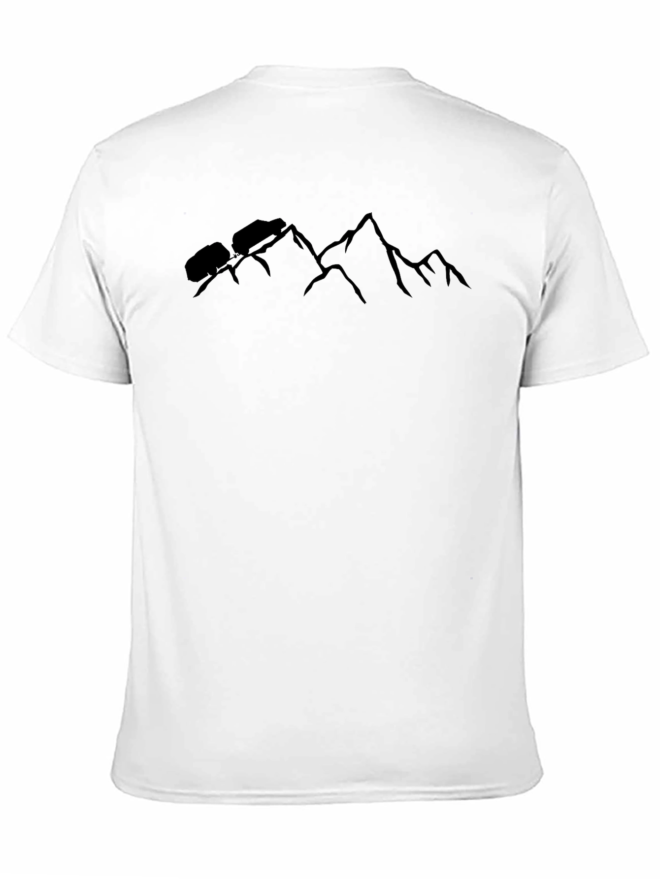 Mountain Adventure Black Tee