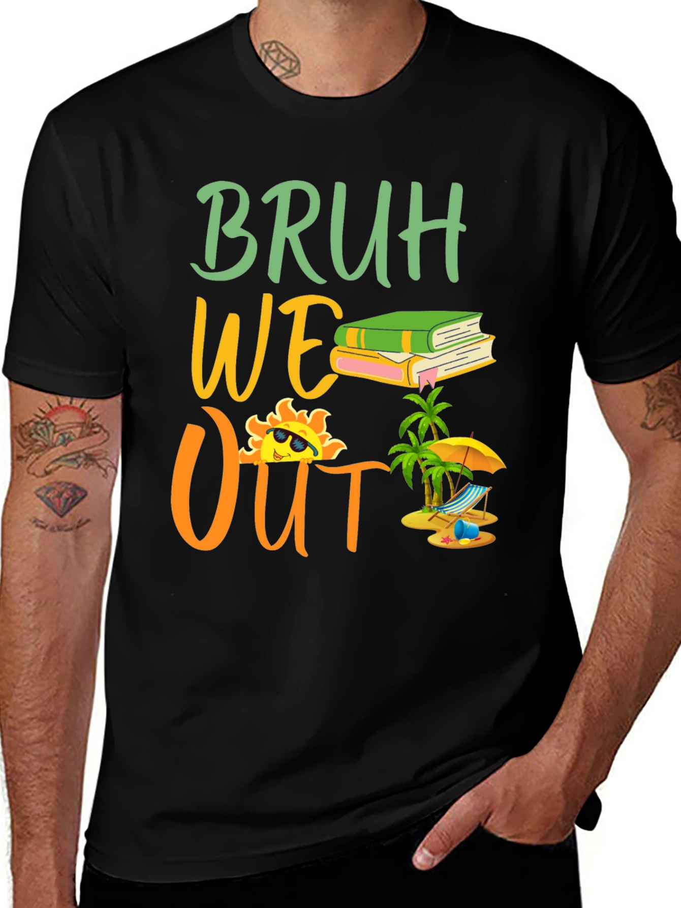 Bruh We Out T-Shirt Summer Break Tee